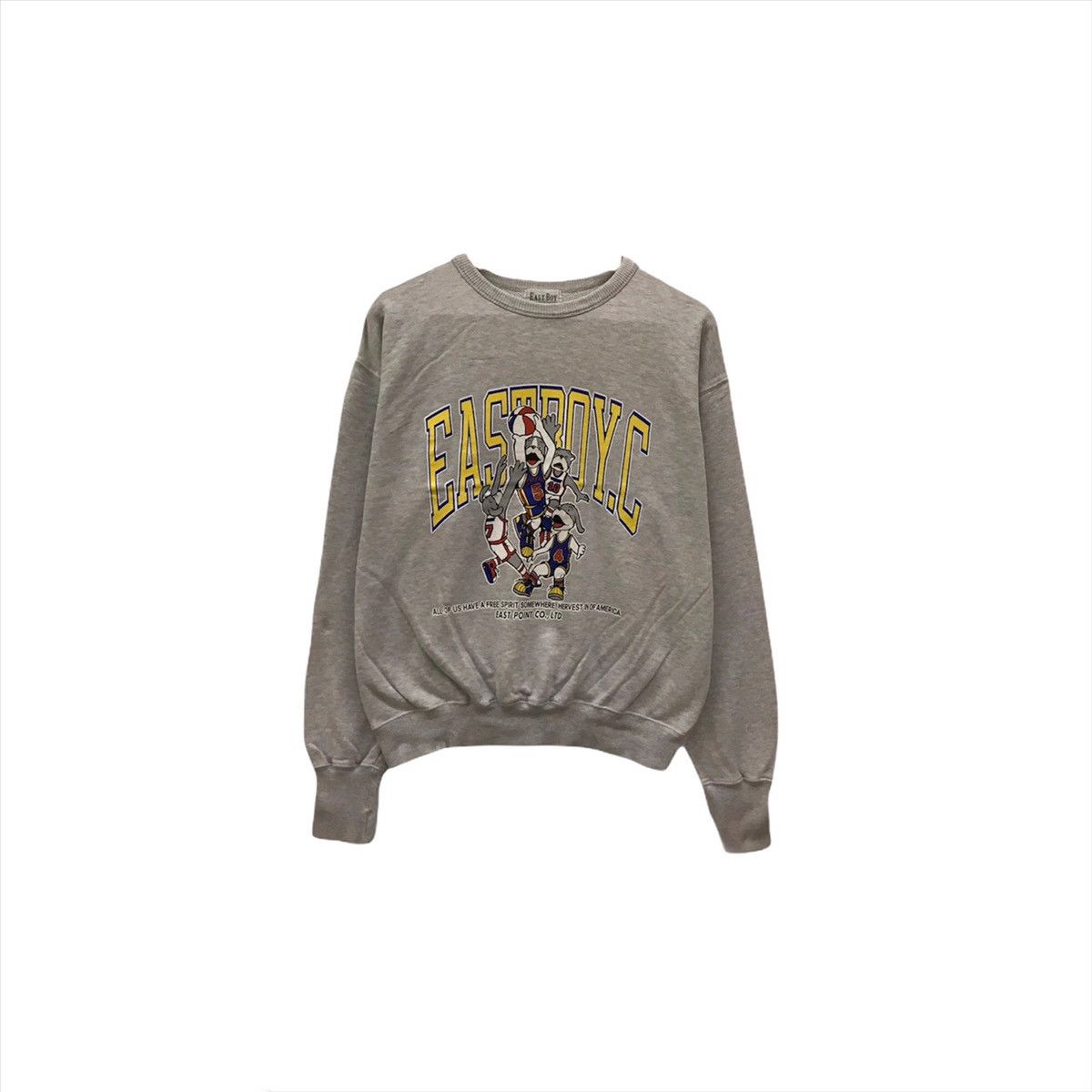 MLB × NFL × Vintage EAST BOY Sweatshirt Crewneck Big Logo Spell Out East Boy.C Size US S / EU 44-46 / 1 - 1 Thumbnail