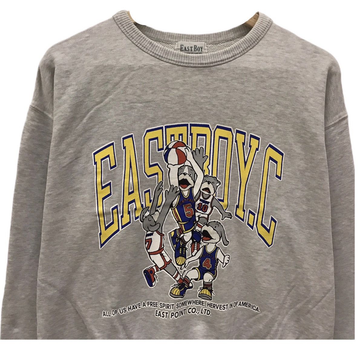 MLB × NFL × Vintage EAST BOY Sweatshirt Crewneck Big Logo Spell Out East Boy.C Size US S / EU 44-46 / 1 - 2 Thumbnail