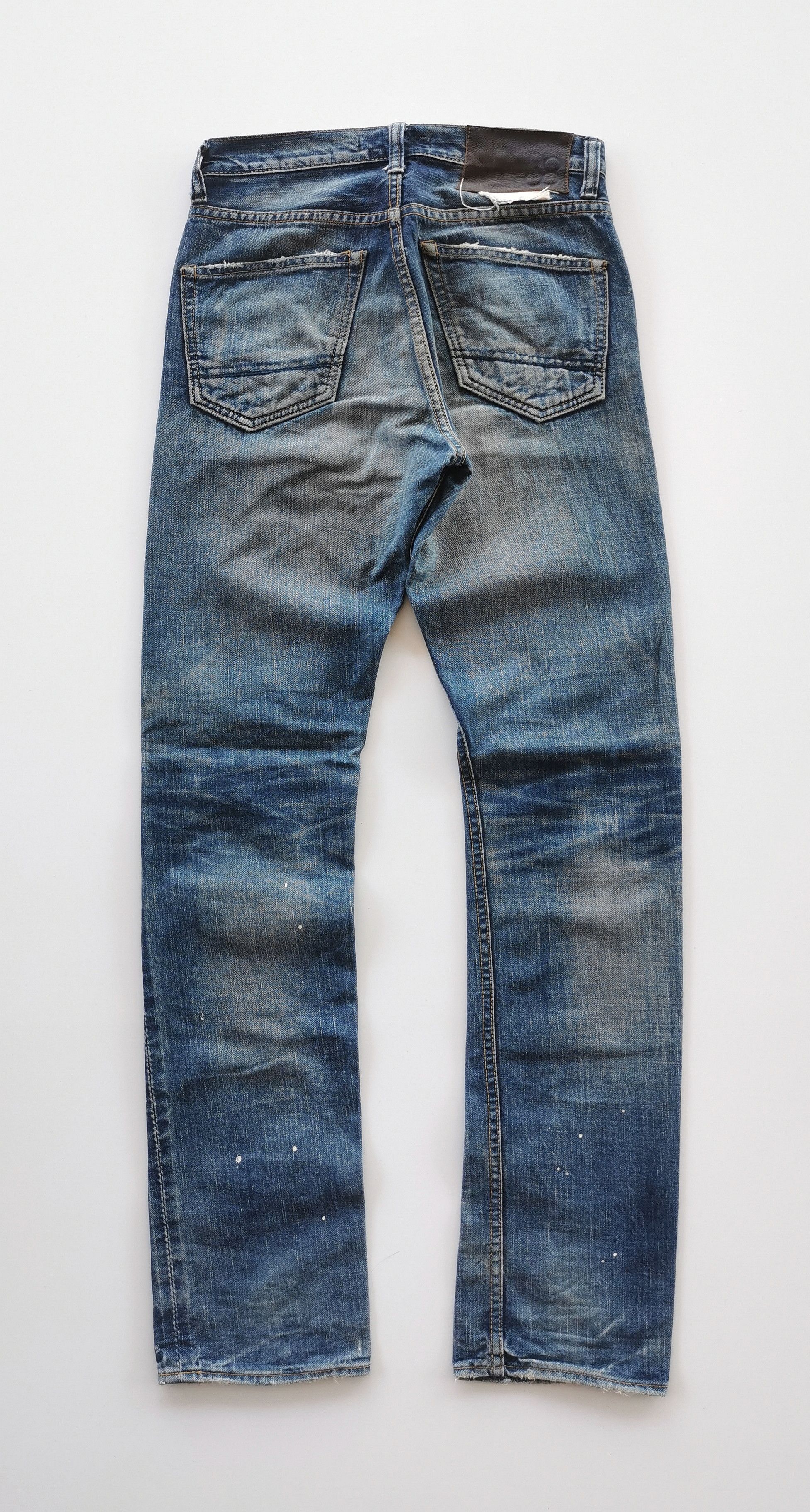 Sugar Cane Johnbull Japan Selvedge Jeans Denim size 29x43.5 Size US 29 - 11 Thumbnail