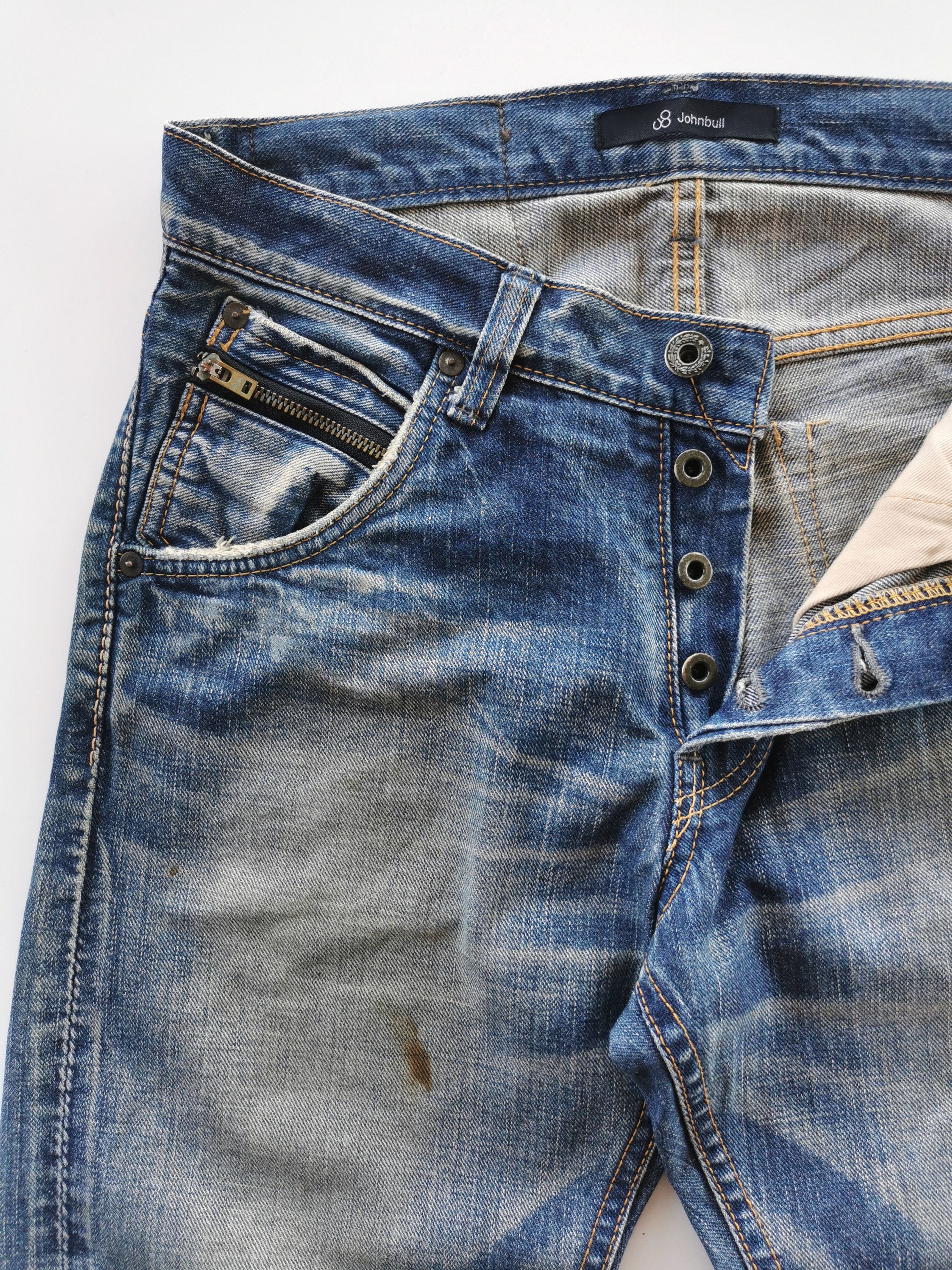 Sugar Cane Johnbull Japan Selvedge Jeans Denim size 29x43.5 Size US 29 - 5 Thumbnail