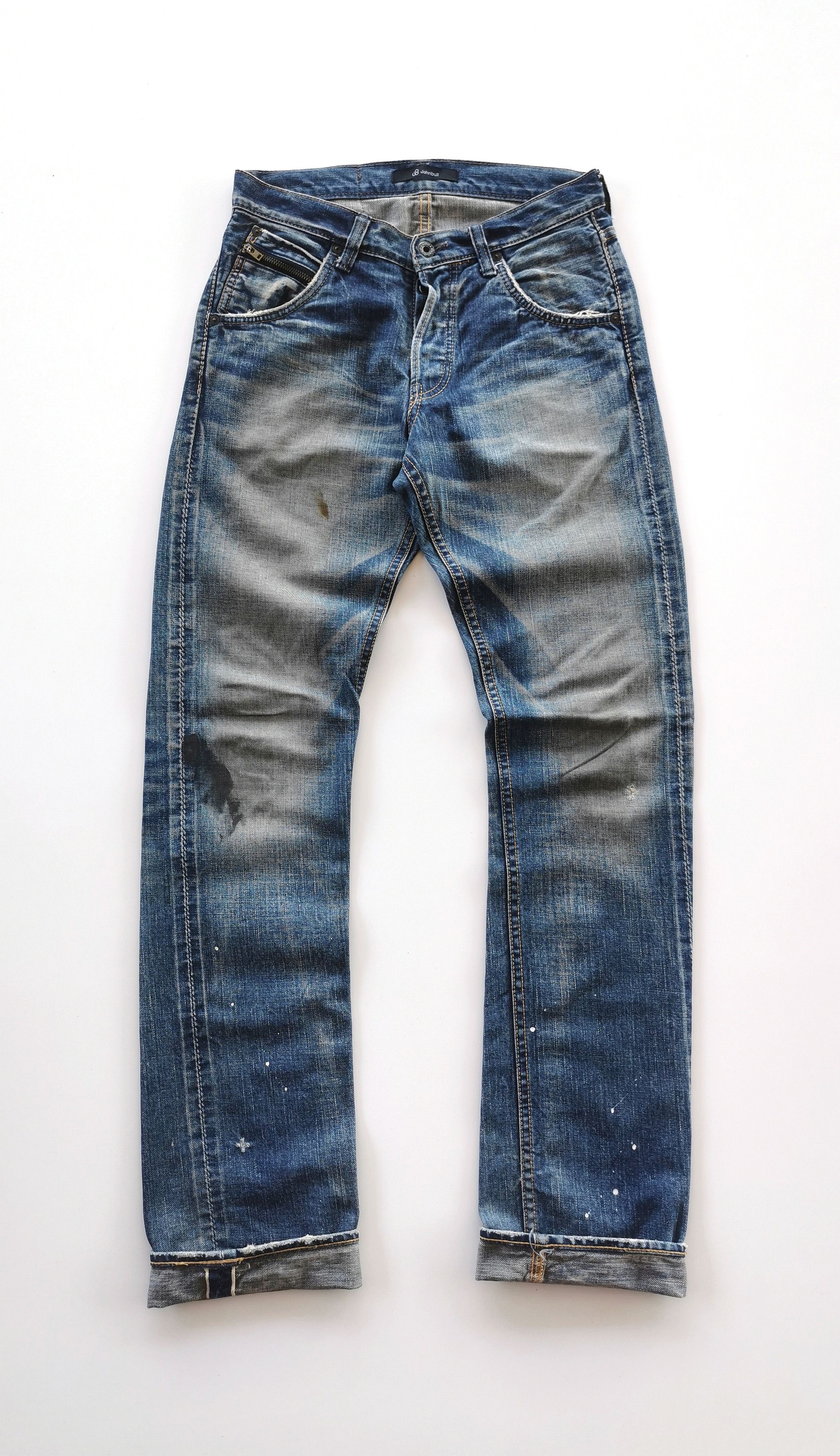 Sugar Cane Johnbull Japan Selvedge Jeans Denim size 29x43.5 Size US 29 - 4 Thumbnail