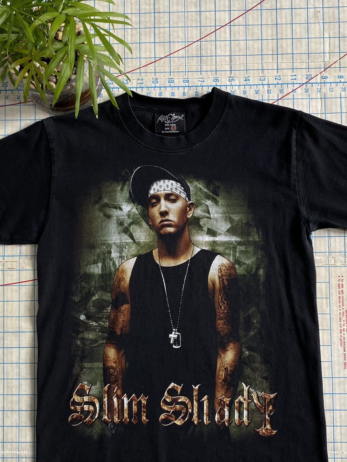 Eminem × Rap Tees Vintage Eminem Rap Tee Black Fits Small Size US S / EU 44-46 / 1 - 3 Thumbnail