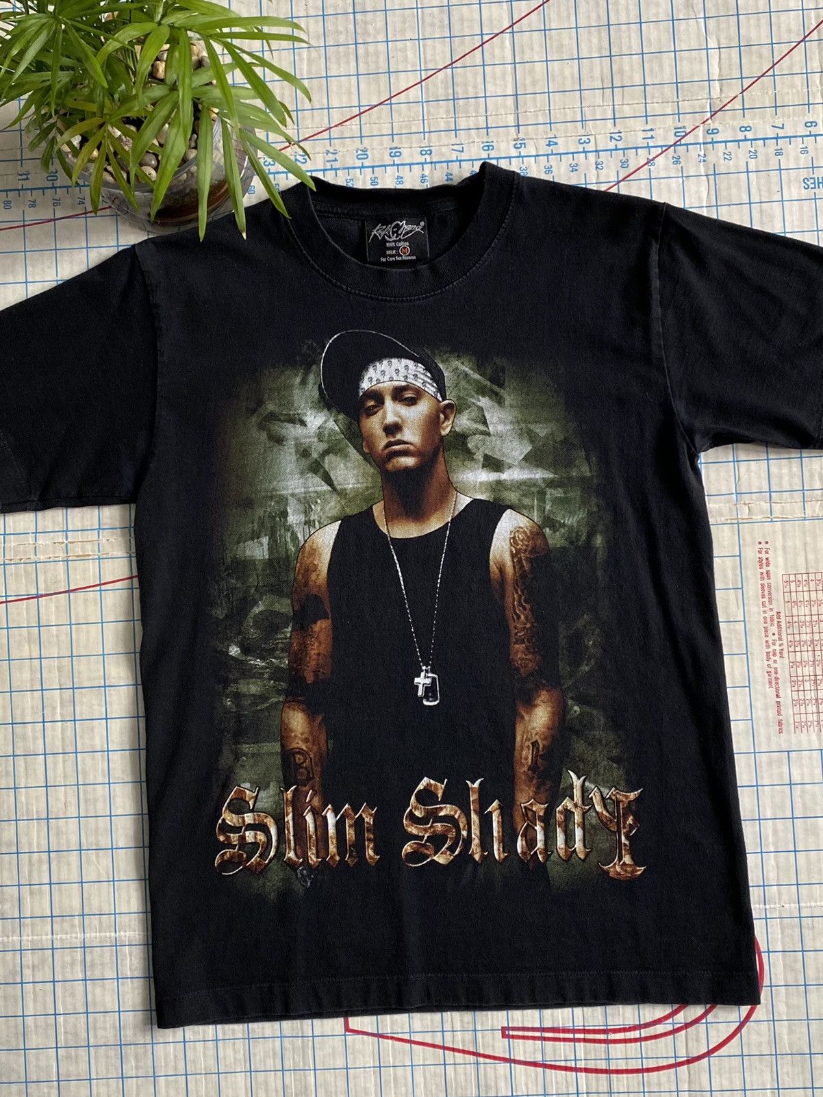 Eminem × Rap Tees Vintage Eminem Rap Tee Black Fits Small Size US S / EU 44-46 / 1 - 1 Thumbnail