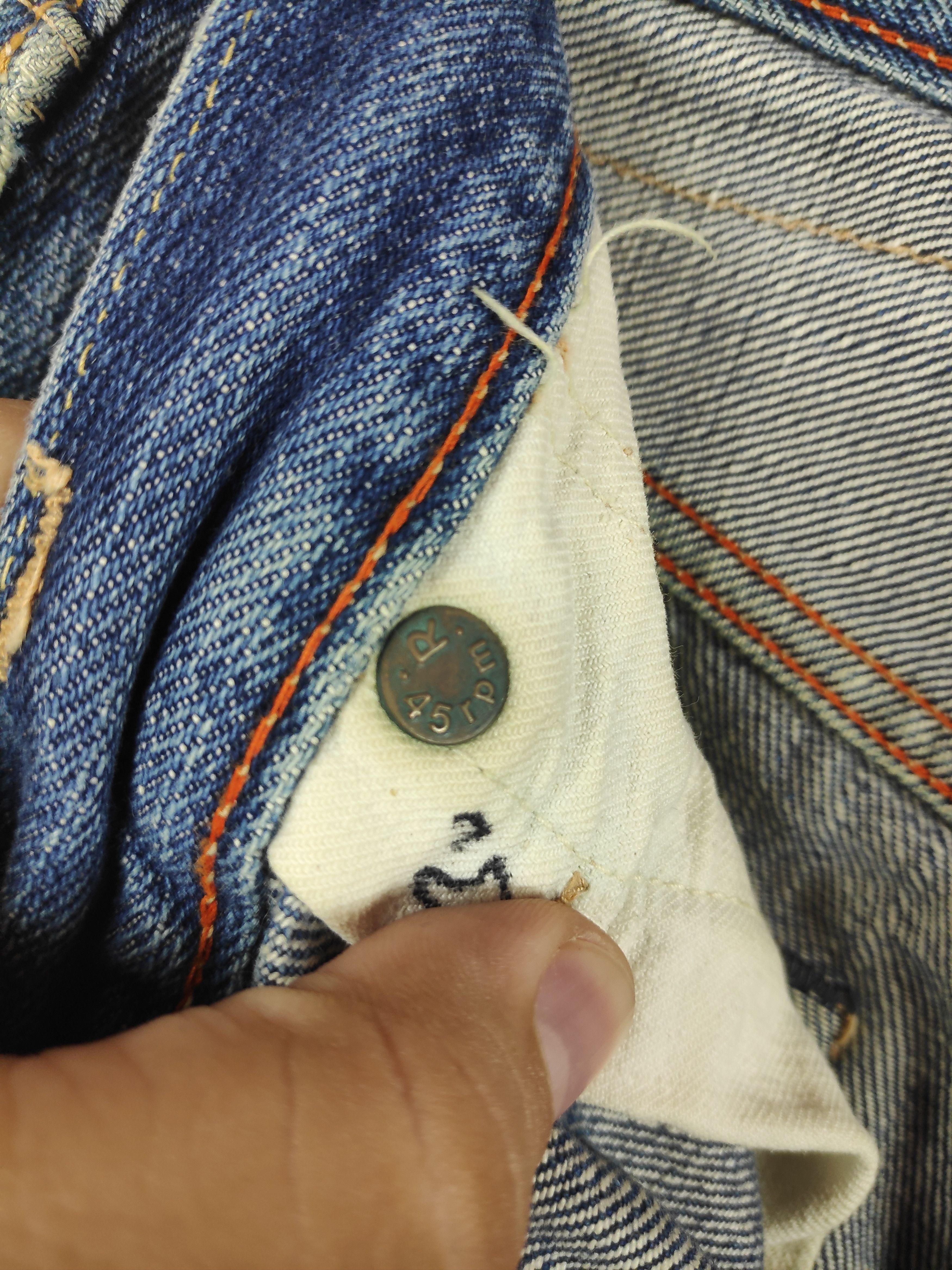 45rpm Vintage 45RPM Studio Denim Japanese Brand Jeans Size US 27 - 8 Thumbnail