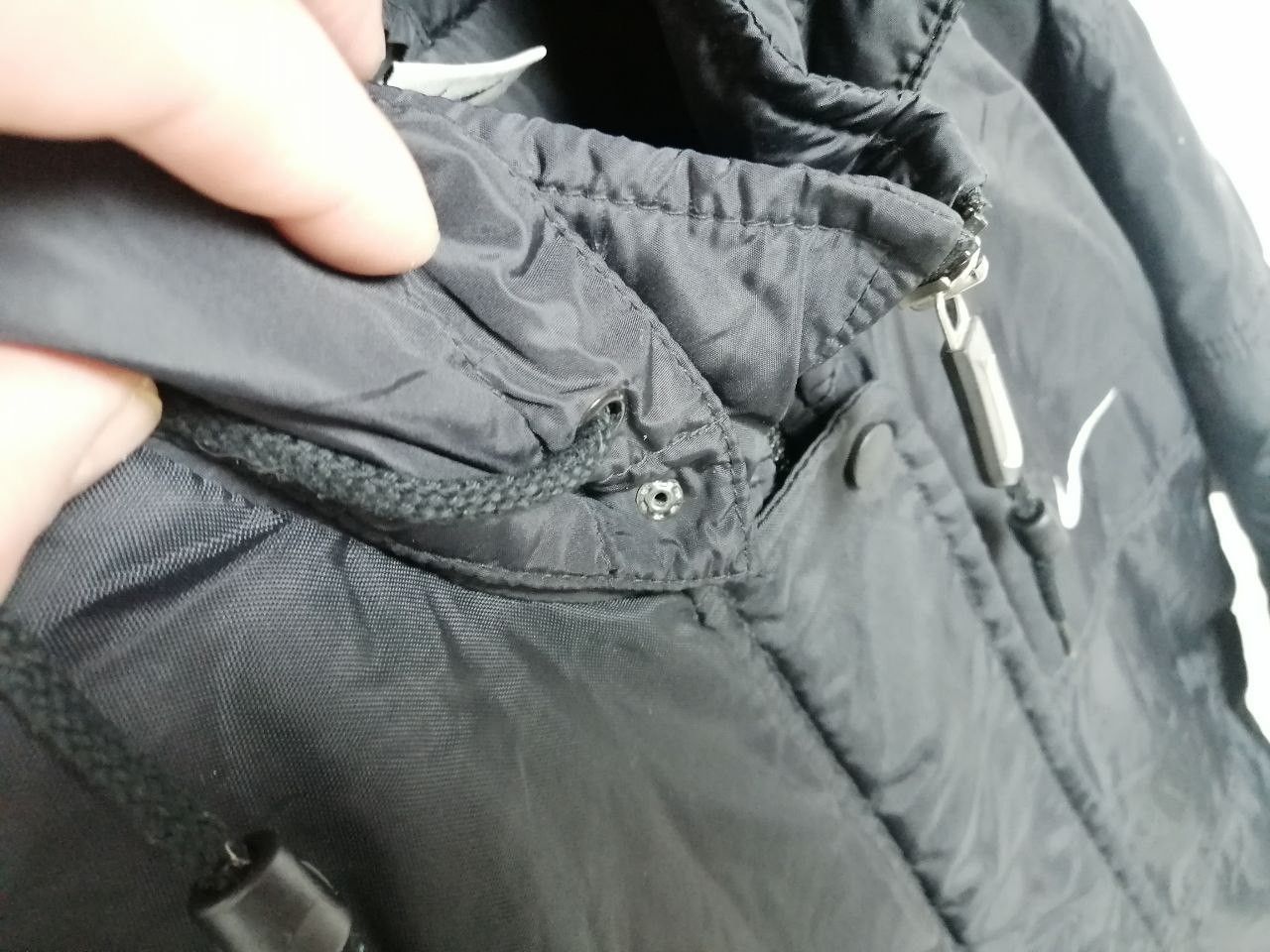 Nike × Vintage Padded vintage nike jacket with logo on the back Size US M / EU 48-50 / 2 - 11 Thumbnail