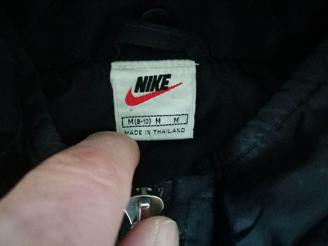 Nike × Vintage Padded vintage nike jacket with logo on the back Size US M / EU 48-50 / 2 - 7 Thumbnail
