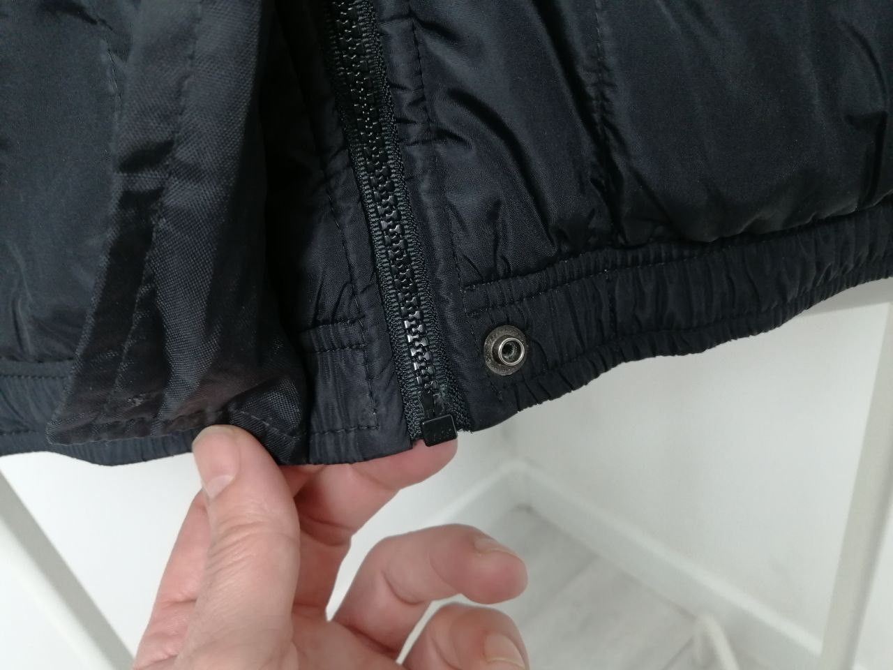 Nike × Vintage Padded vintage nike jacket with logo on the back Size US M / EU 48-50 / 2 - 13 Thumbnail