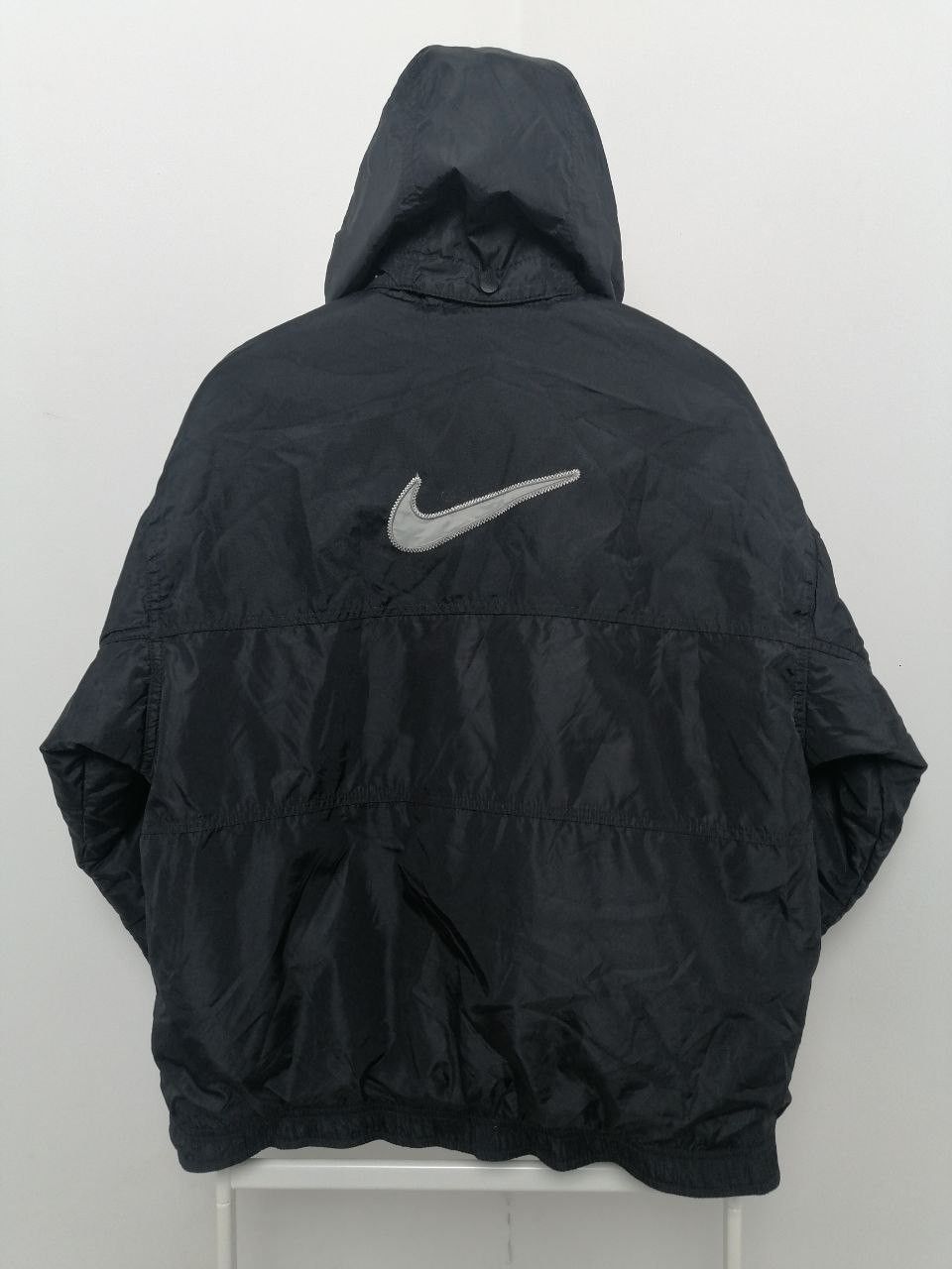 Nike × Vintage Padded vintage nike jacket with logo on the back Size US M / EU 48-50 / 2 - 2 Thumbnail
