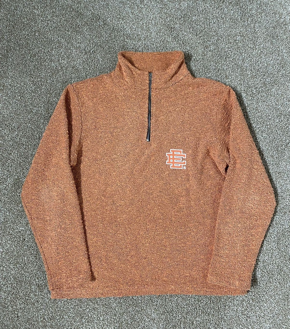 Eric Emanuel Eric Emanuel Orange Quarter Zip-Up Size US M / EU 48-50 / 2 - 1 Thumbnail