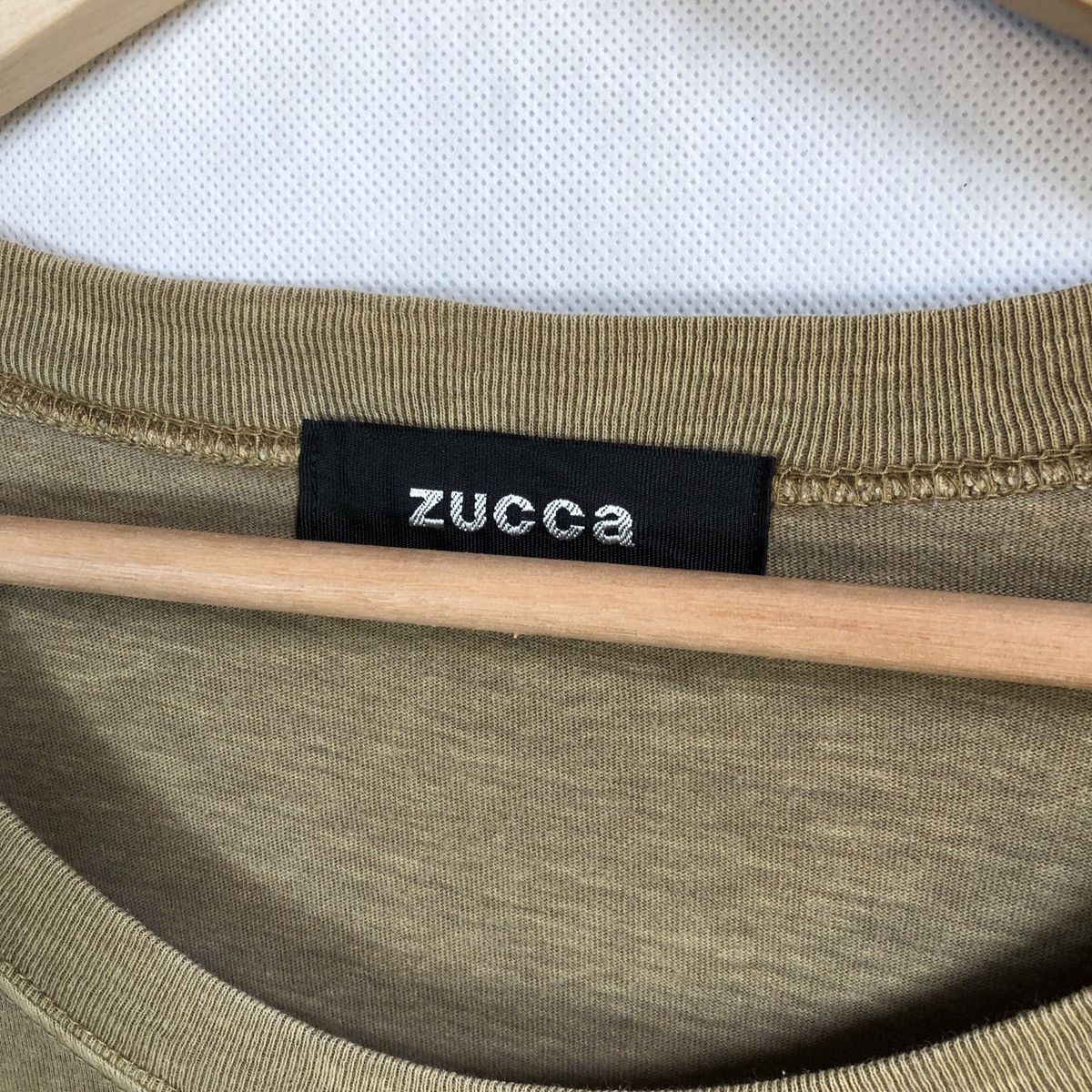 Issey Miyake × Zucca Rare!! Zucca Script Fades Tshirt Size US M / EU 48-50 / 2 - 4 Thumbnail