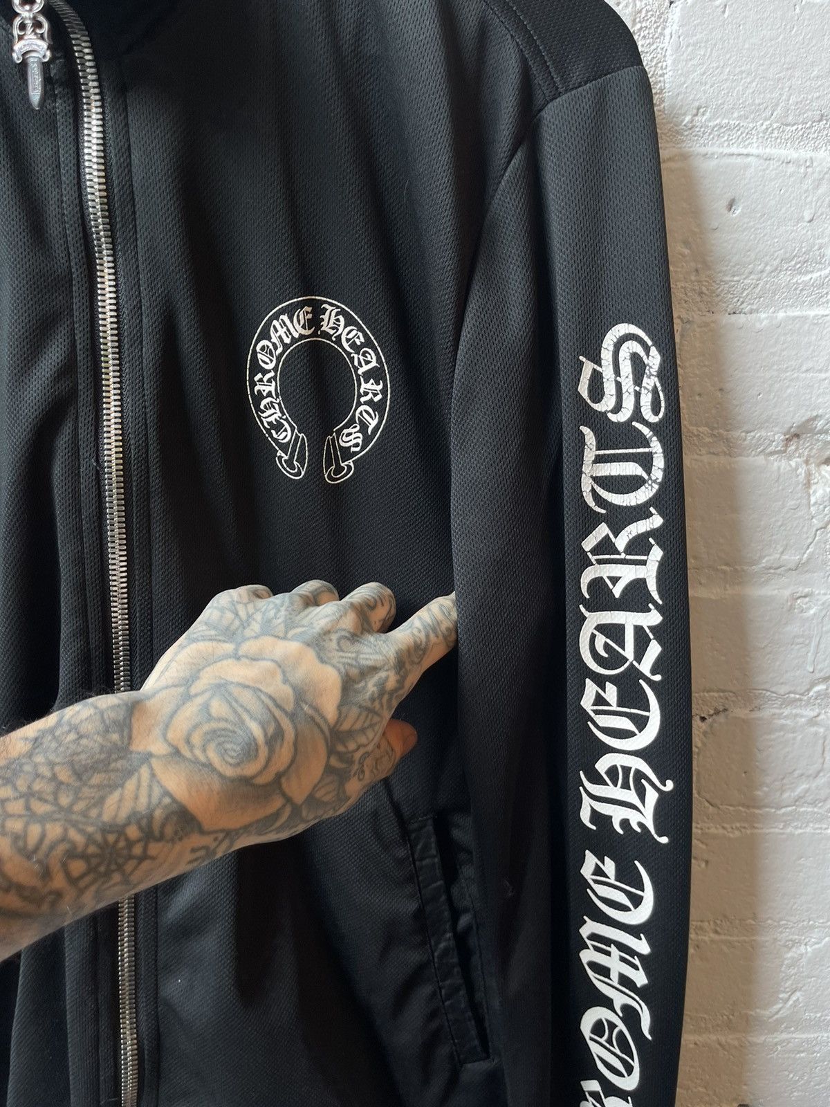 Chrome Hearts Chrome Hearts Track Jacket 4Gseller Size US L / EU 52-54 / 3 - 3 Thumbnail