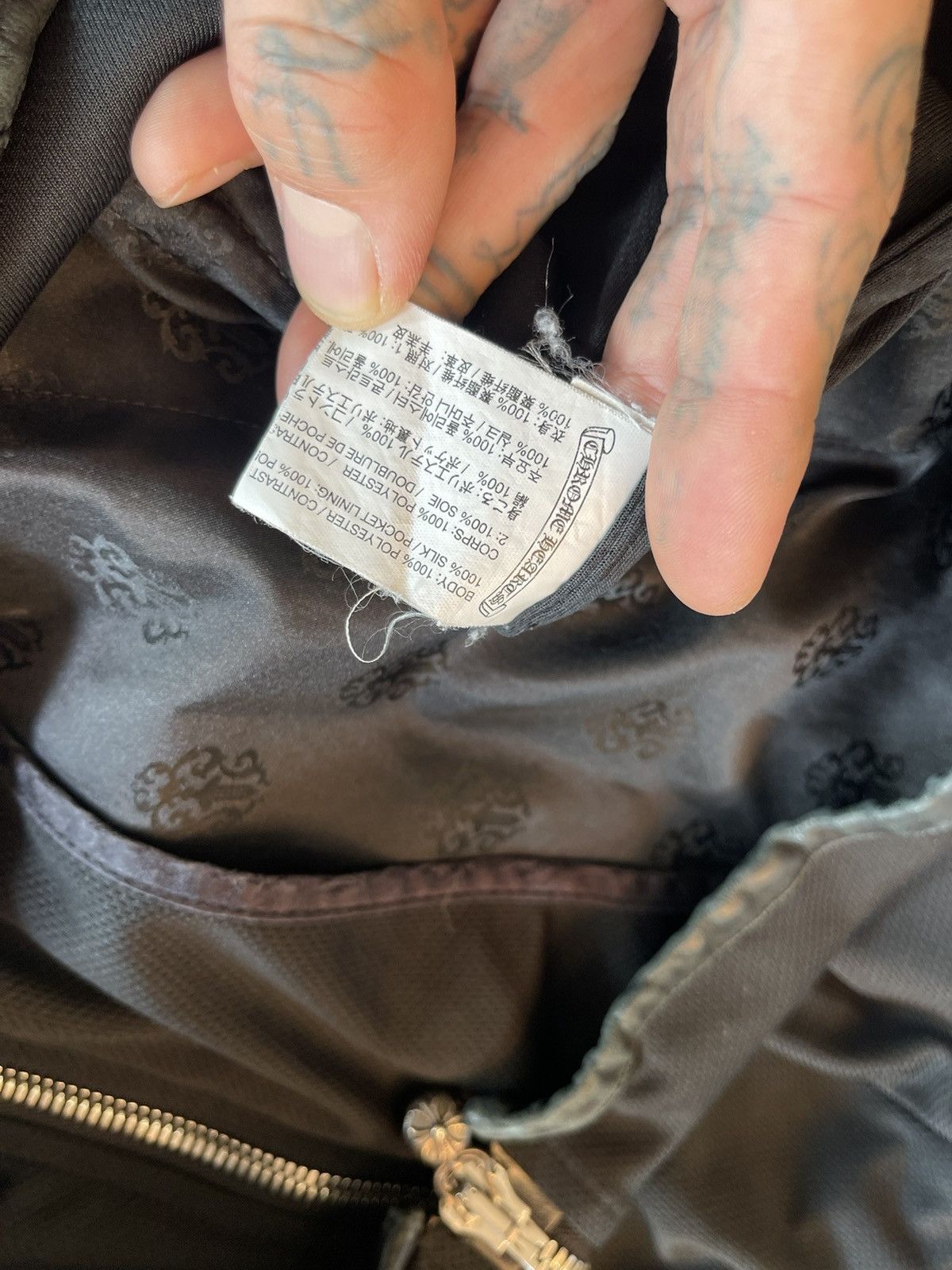 Chrome Hearts Chrome Hearts Track Jacket 4Gseller Size US L / EU 52-54 / 3 - 8 Thumbnail