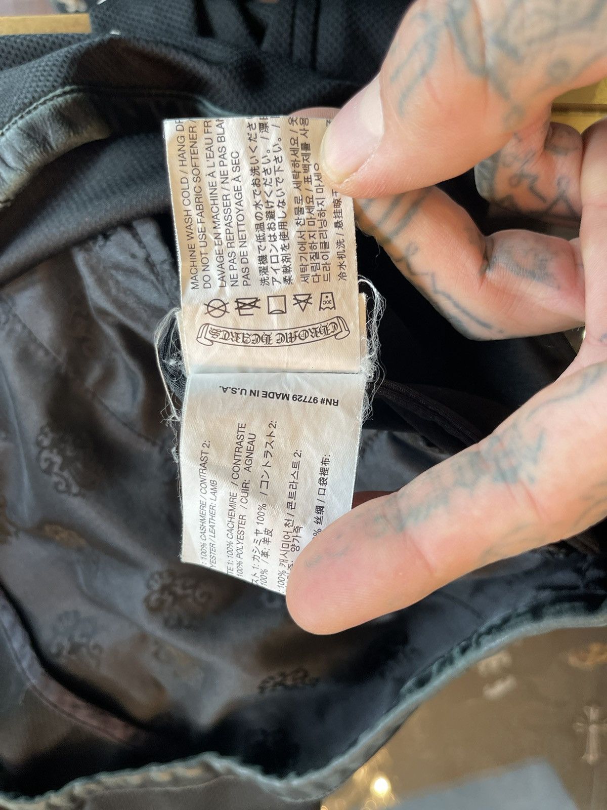 Chrome Hearts Chrome Hearts Track Jacket 4Gseller Size US L / EU 52-54 / 3 - 9 Thumbnail