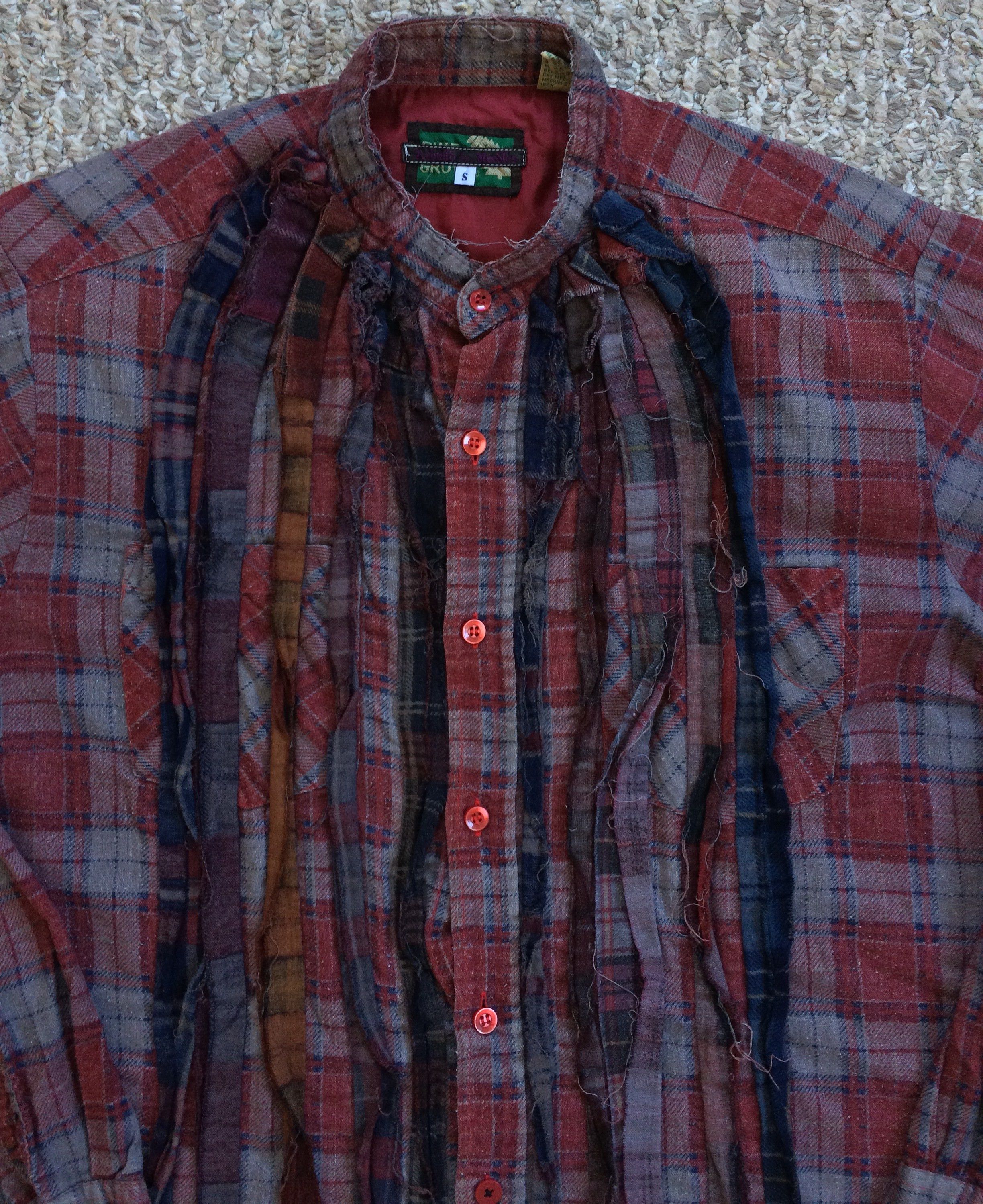 Needles Rebuild by Needles Ribbon Cut Flannel Size US S / EU 44-46 / 1 - 2 Thumbnail