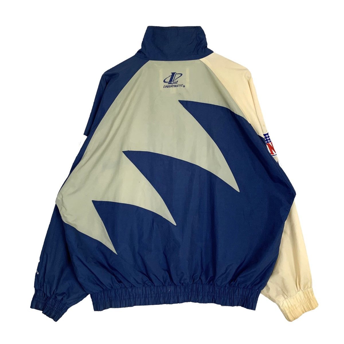 NFL Vtg NFL Authentic Pro Line Dallas Cowboys Windbreaker Jacket Size US XL / EU 56 / 4 - 10 Thumbnail