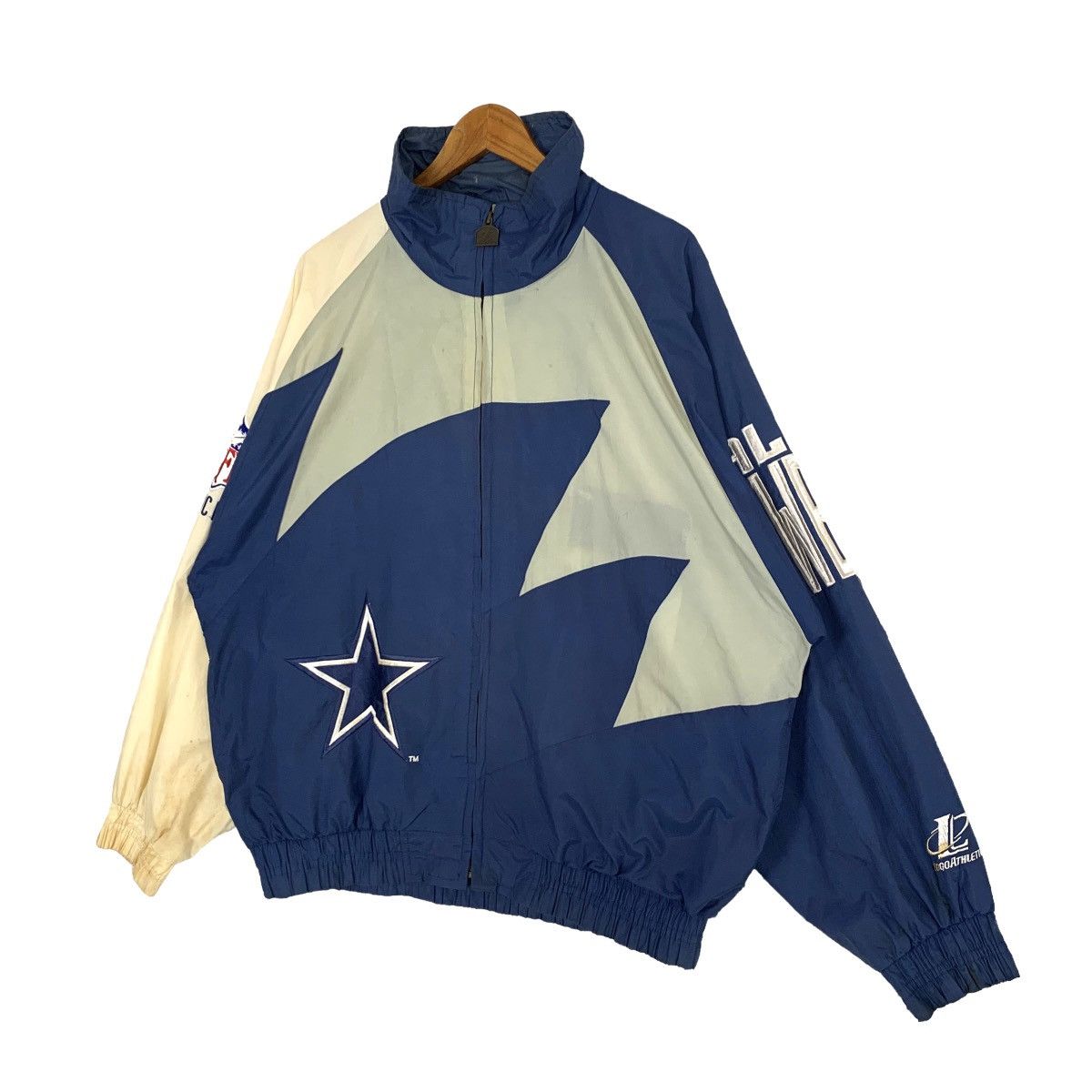 NFL Vtg NFL Authentic Pro Line Dallas Cowboys Windbreaker Jacket Size US XL / EU 56 / 4 - 5 Thumbnail