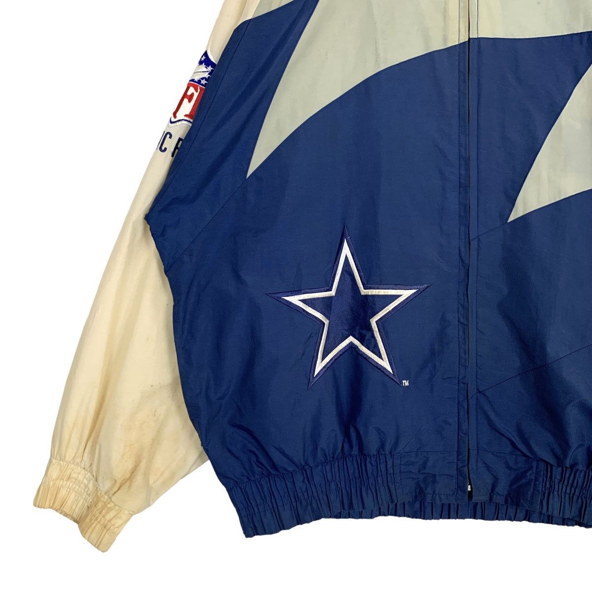 NFL Vtg NFL Authentic Pro Line Dallas Cowboys Windbreaker Jacket Size US XL / EU 56 / 4 - 6 Thumbnail
