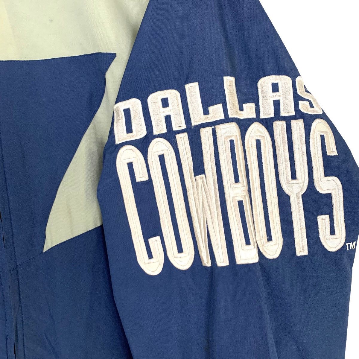 NFL Vtg NFL Authentic Pro Line Dallas Cowboys Windbreaker Jacket Size US XL / EU 56 / 4 - 9 Thumbnail