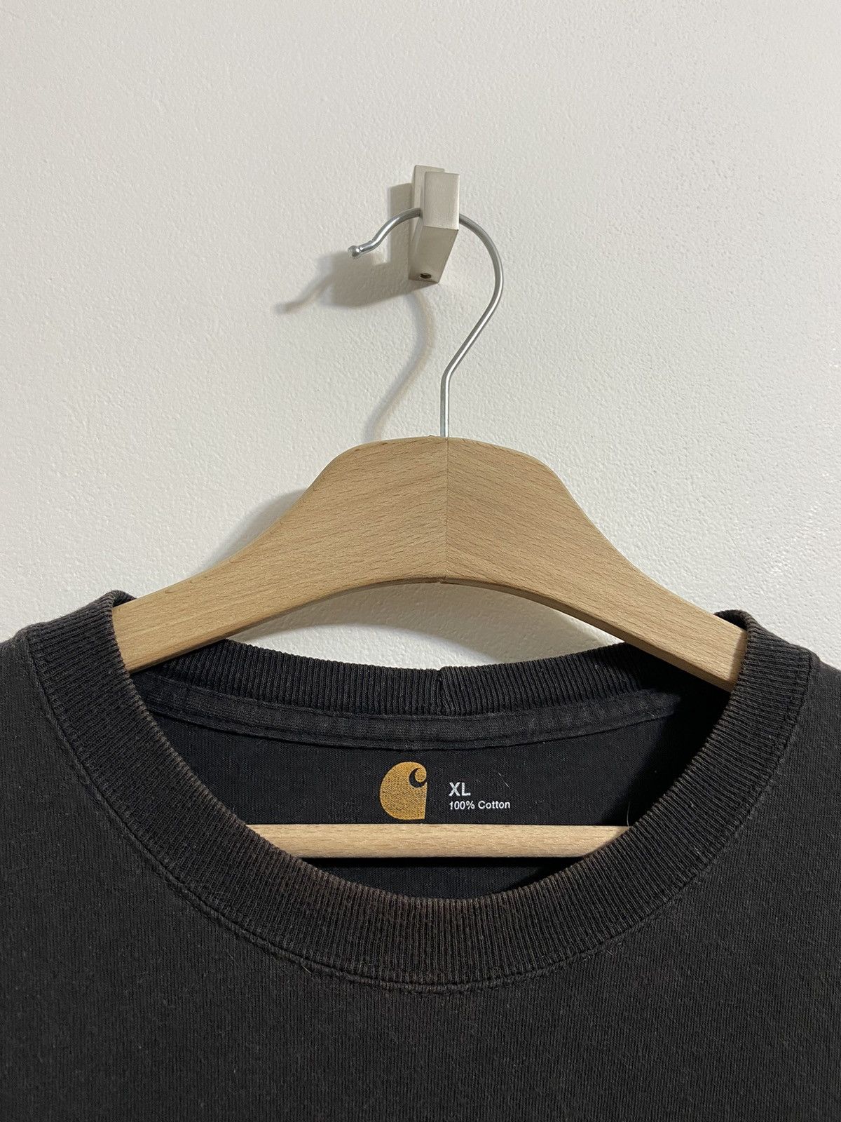 Carhartt × Vintage Carhartt Logo Workwear Vintage Shirt Tee Size US XL / EU 56 / 4 - 3 Thumbnail