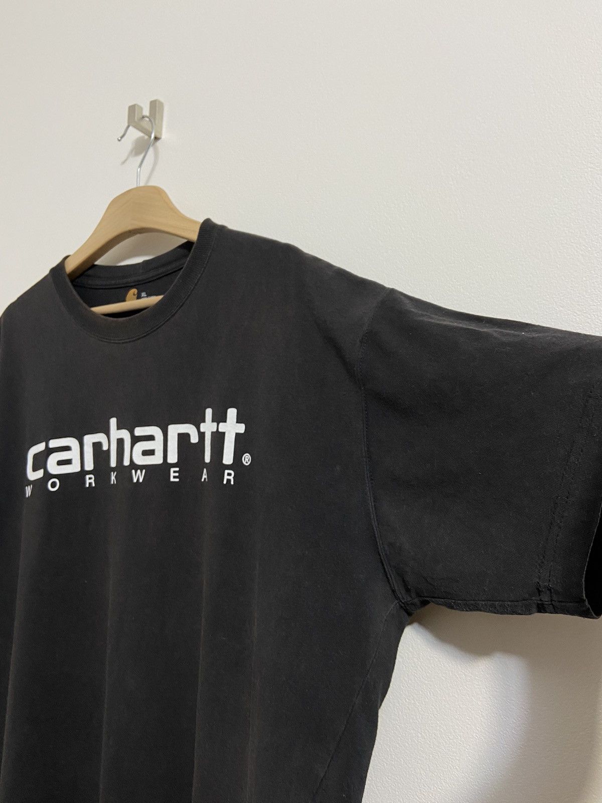 Carhartt × Vintage Carhartt Logo Workwear Vintage Shirt Tee Size US XL / EU 56 / 4 - 7 Thumbnail
