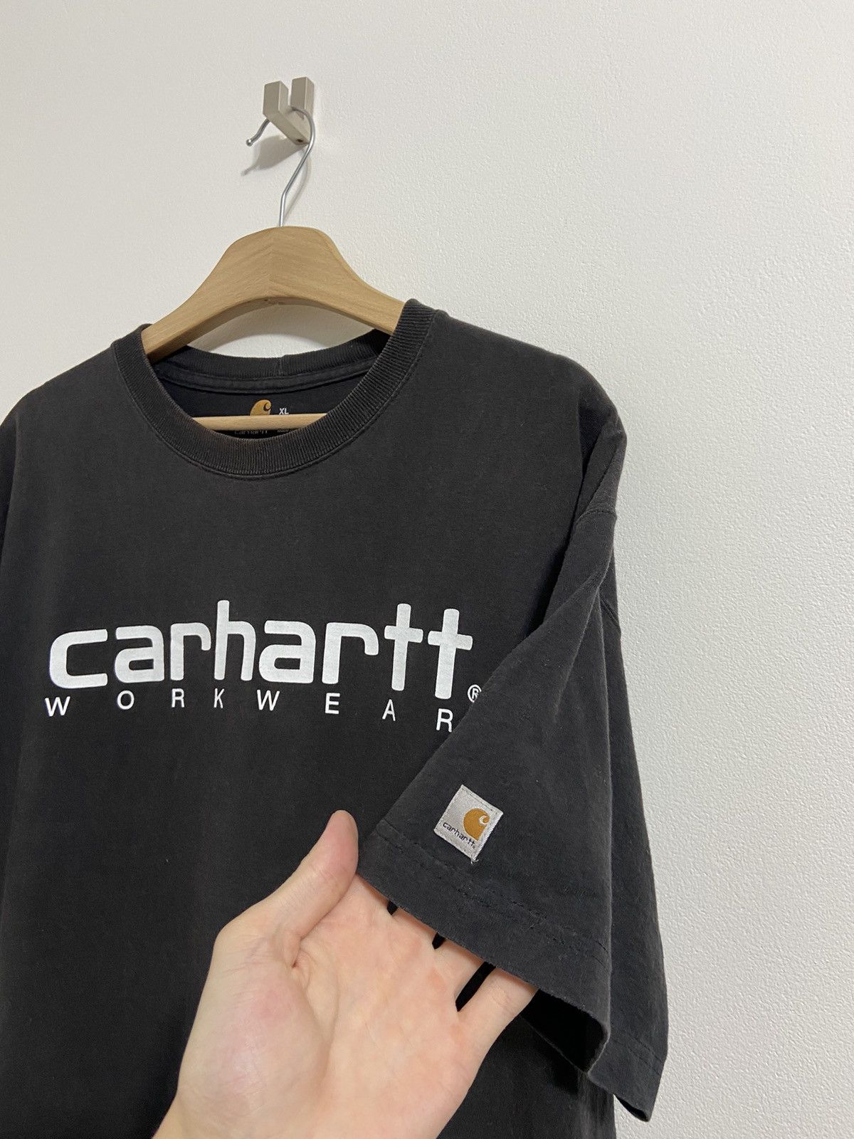 Carhartt × Vintage Carhartt Logo Workwear Vintage Shirt Tee Size US XL / EU 56 / 4 - 13 Thumbnail