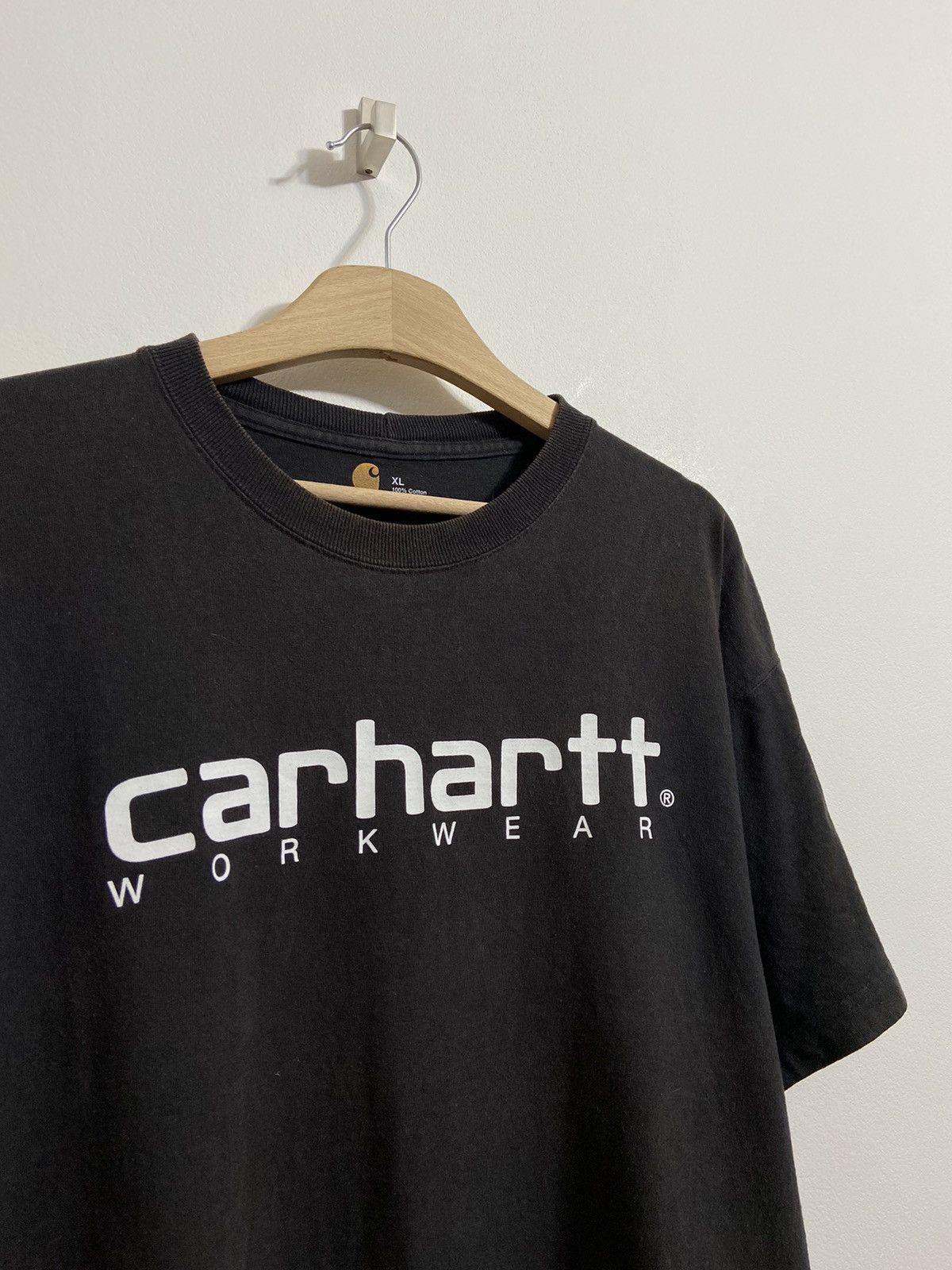 Carhartt × Vintage Carhartt Logo Workwear Vintage Shirt Tee Size US XL / EU 56 / 4 - 6 Thumbnail
