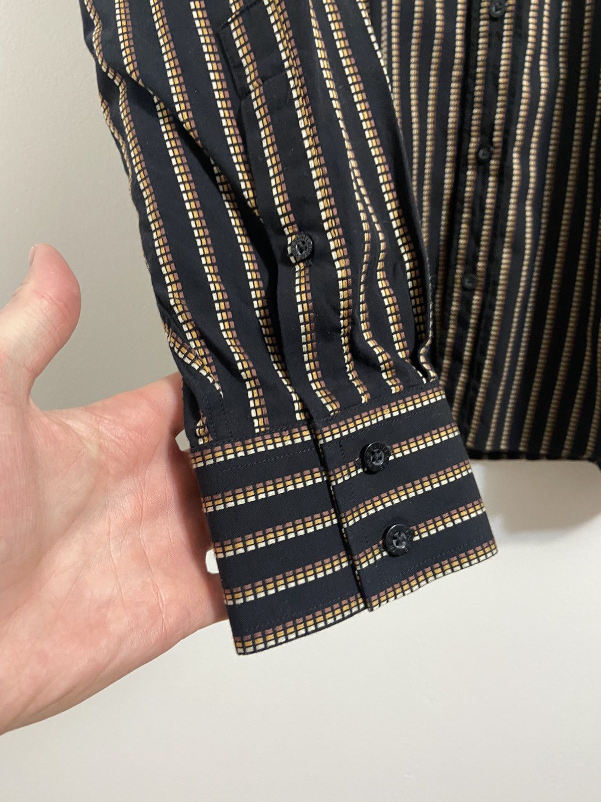 Yves Saint Laurent Yves Saint Laurent Button Up Shirt Size US XL / EU 56 / 4 - 11 Thumbnail