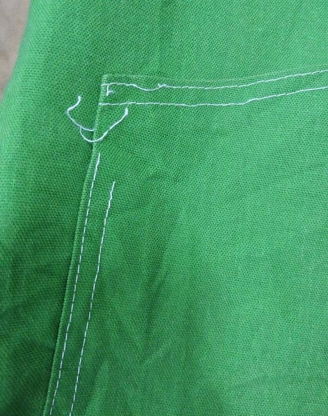 Japanese Brand × Vintage Vintage Green Workwear Double Pocket Style Selvedge Jacket Size US M / EU 48-50 / 2 - 8 Thumbnail