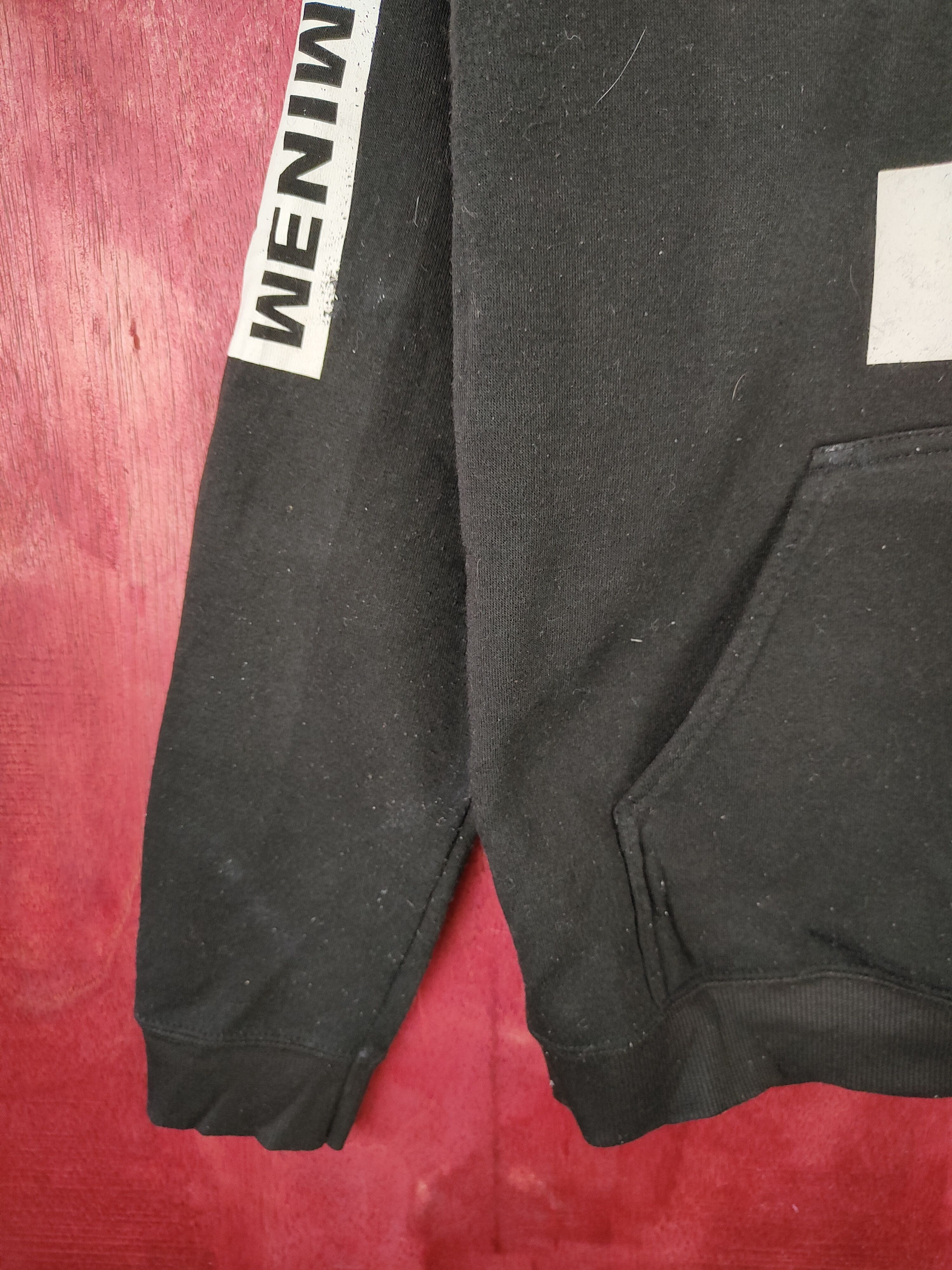Chance The Rapper Hampson Lanqe - Eminem Black Hoodie Sweatshirt #5335 Size XL / US 12-14 / IT 48-50 - 3 Thumbnail