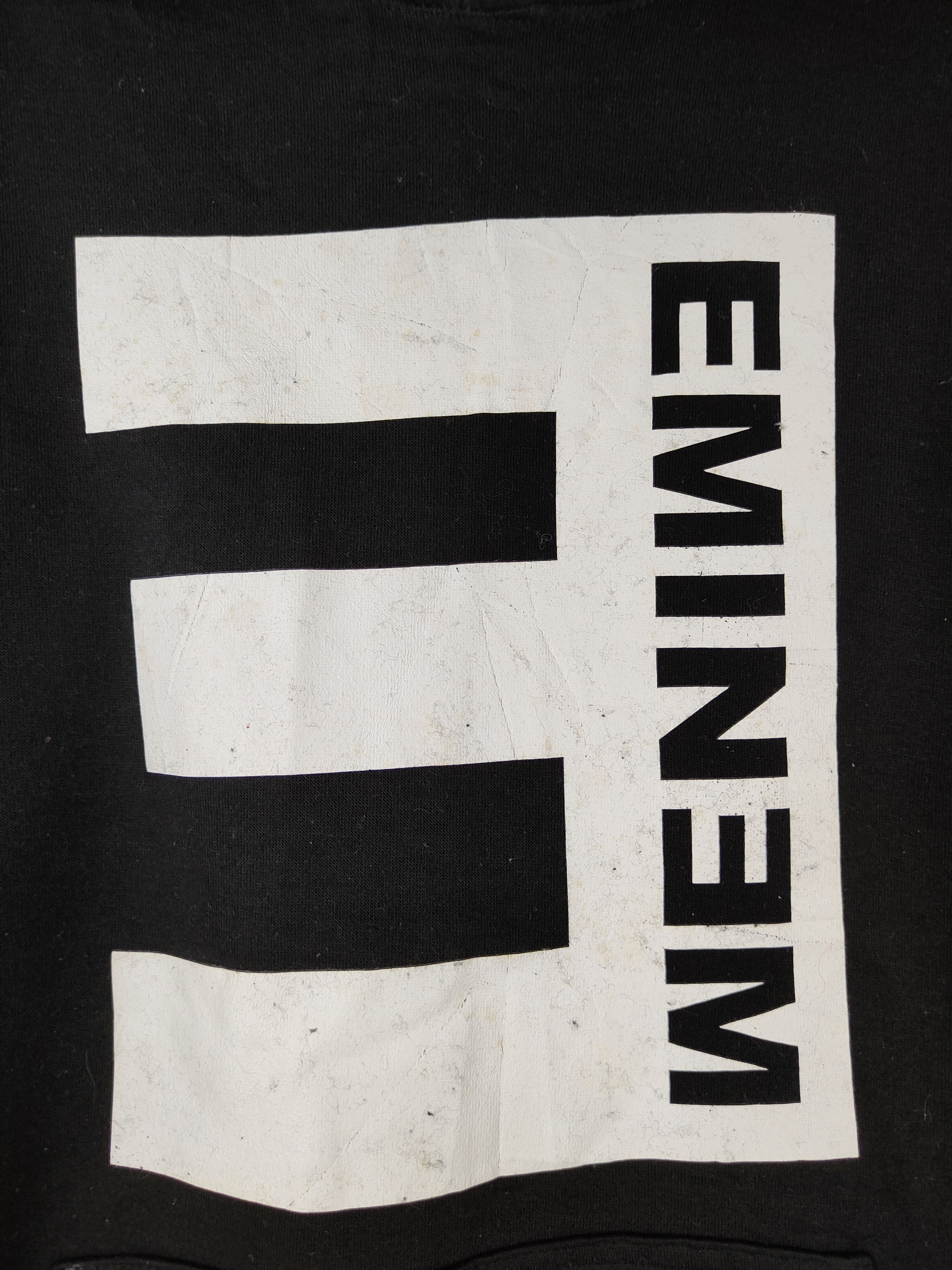 Chance The Rapper Hampson Lanqe - Eminem Black Hoodie Sweatshirt #5335 Size XL / US 12-14 / IT 48-50 - 5 Thumbnail