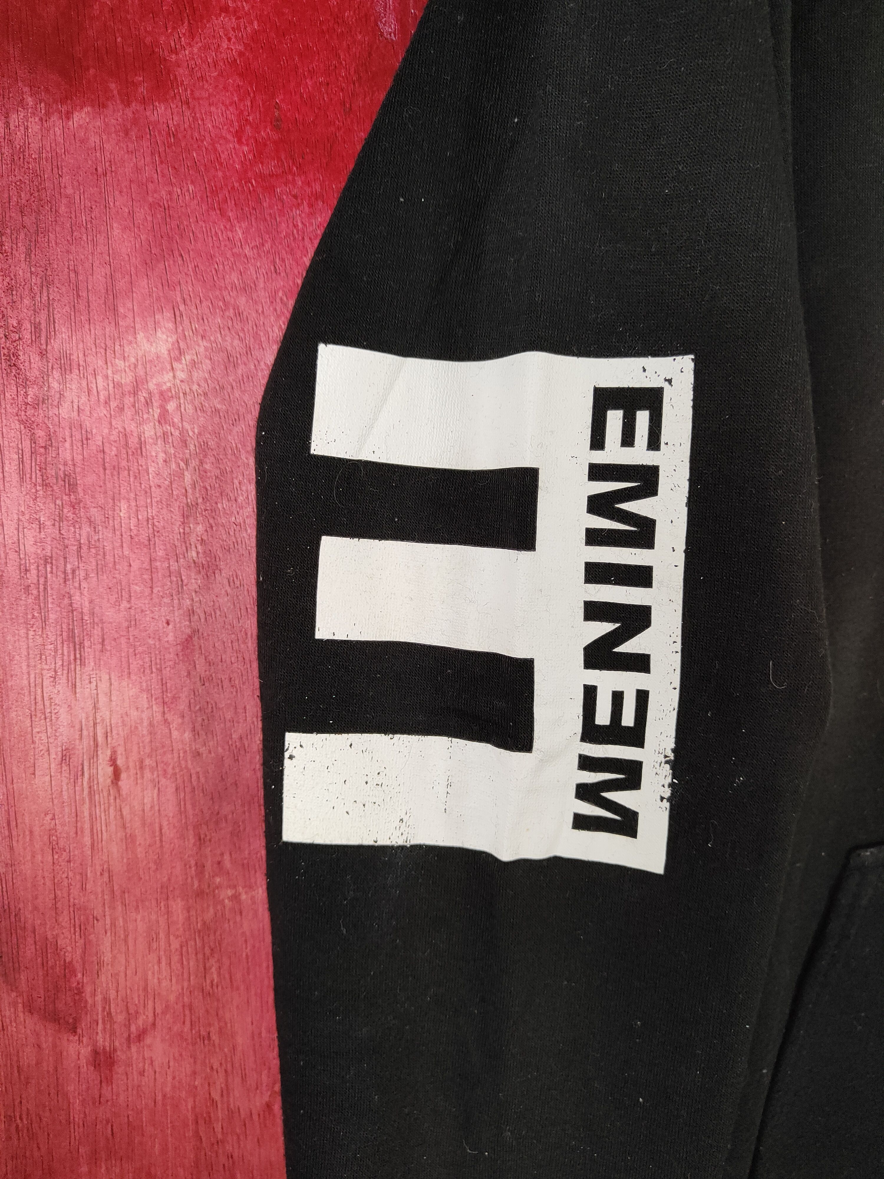 Chance The Rapper Hampson Lanqe - Eminem Black Hoodie Sweatshirt #5335 Size XL / US 12-14 / IT 48-50 - 6 Thumbnail