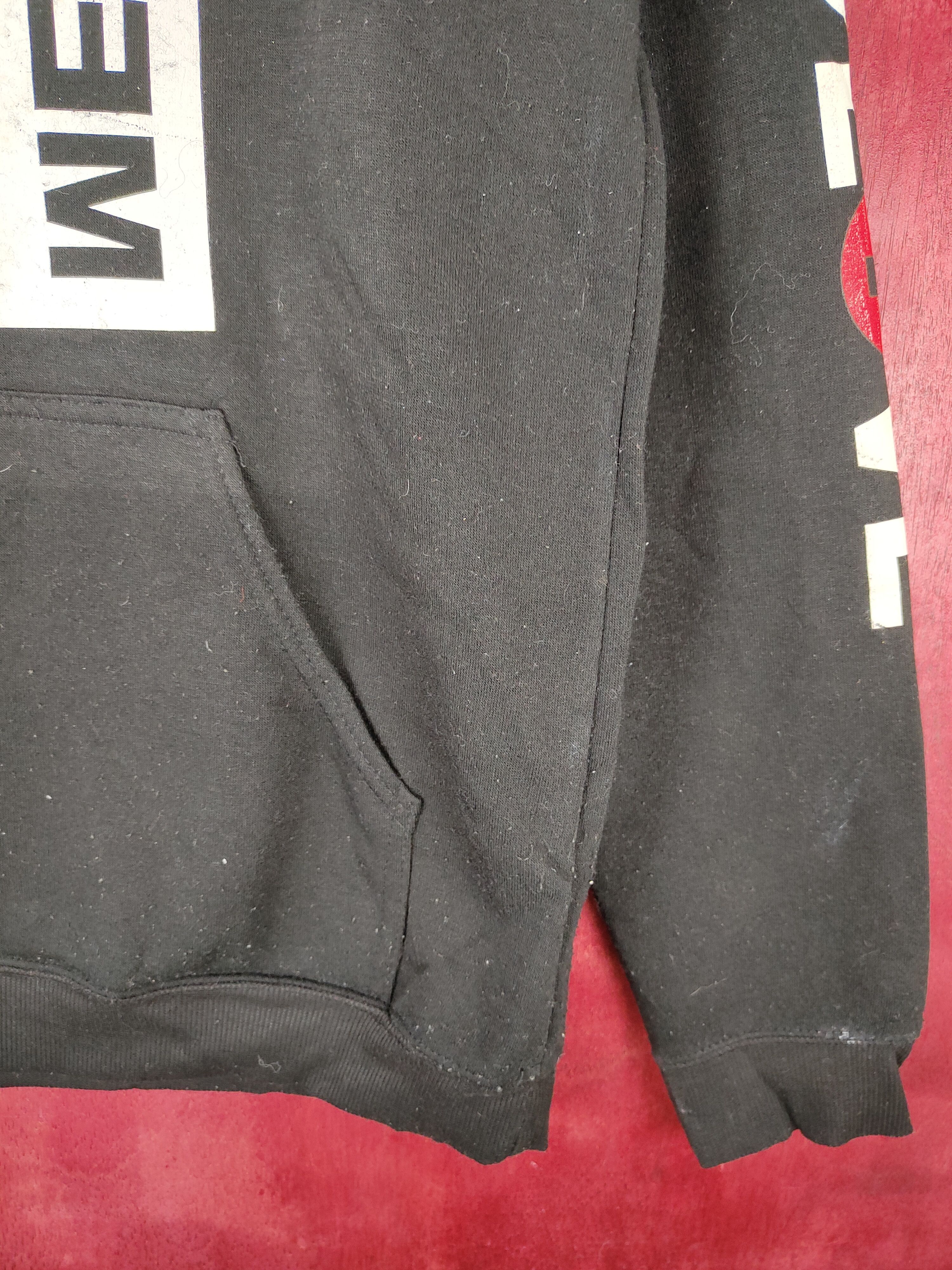Chance The Rapper Hampson Lanqe - Eminem Black Hoodie Sweatshirt #5335 Size XL / US 12-14 / IT 48-50 - 4 Thumbnail
