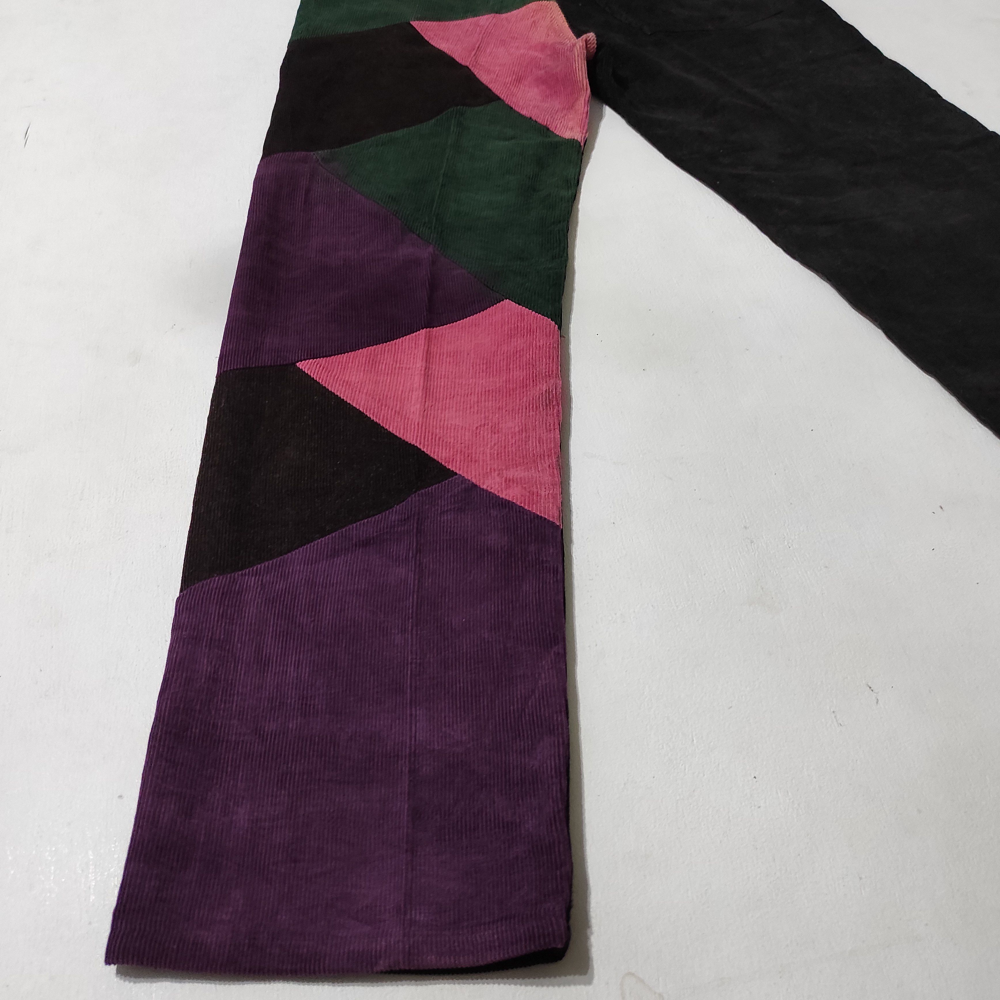 Hysteric Glamour Kalimera Patchwork Corduroy pants nice design Size US 32 / EU 48 - 6 Thumbnail