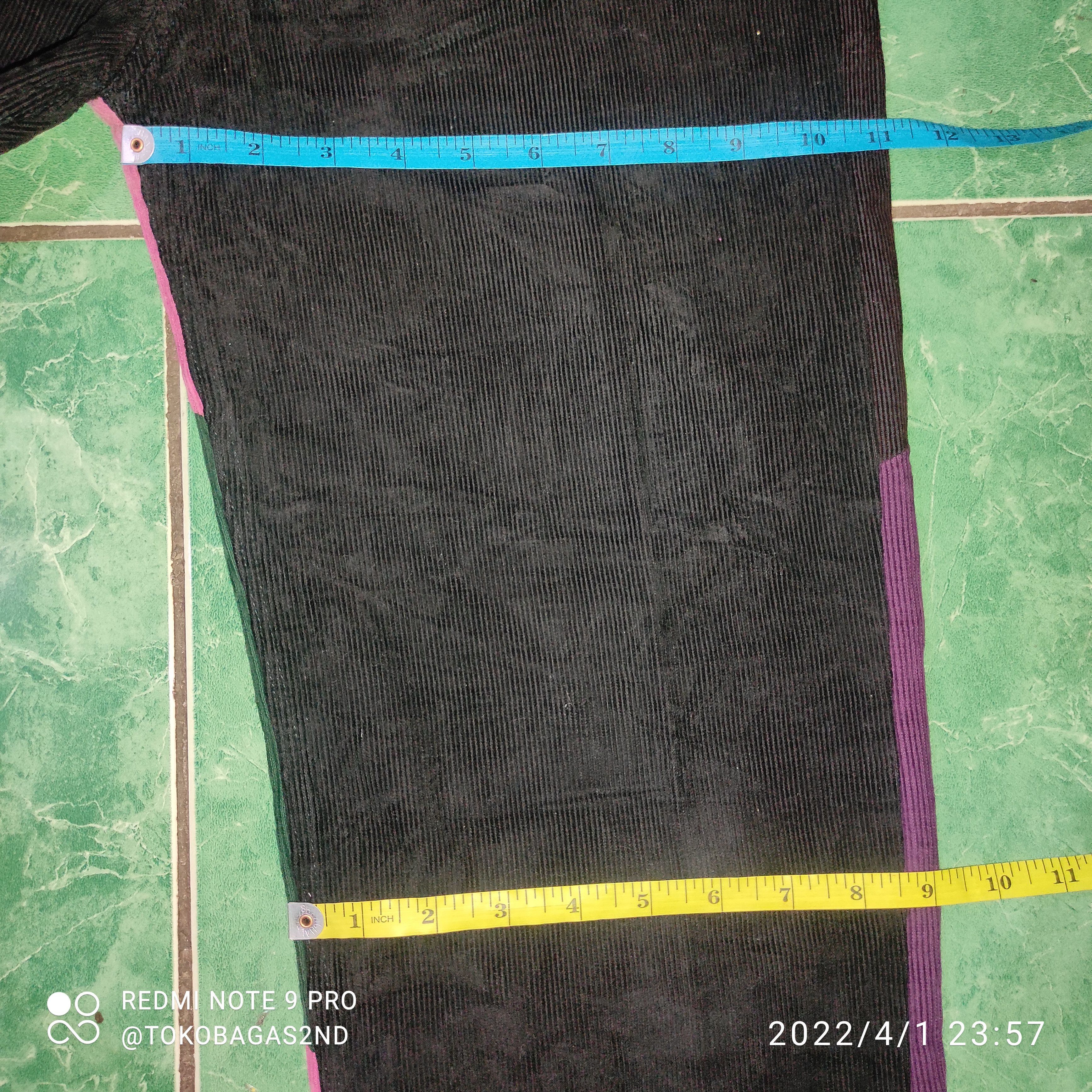 Hysteric Glamour Kalimera Patchwork Corduroy pants nice design Size US 32 / EU 48 - 18 Thumbnail