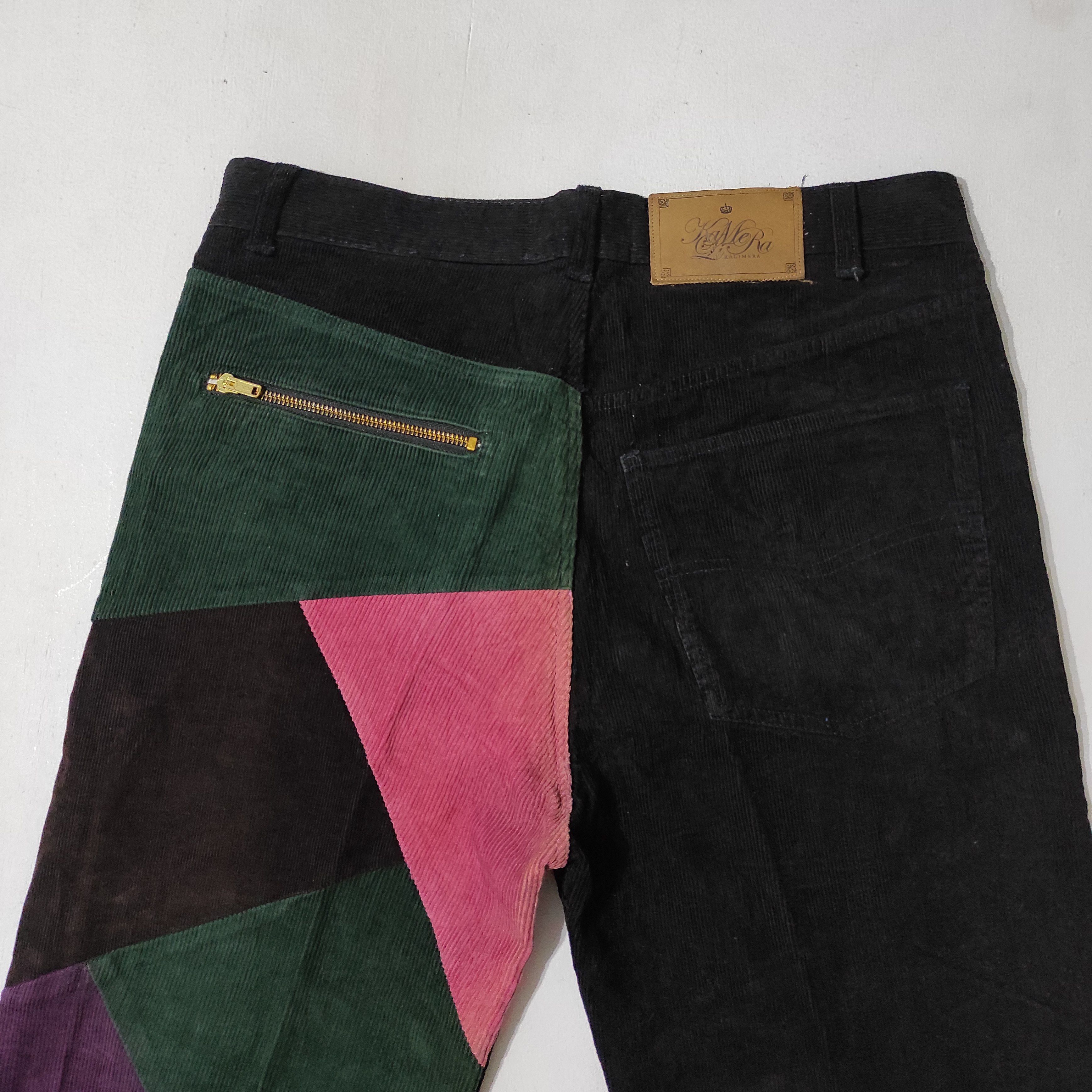 Hysteric Glamour Kalimera Patchwork Corduroy pants nice design Size US 32 / EU 48 - 2 Thumbnail