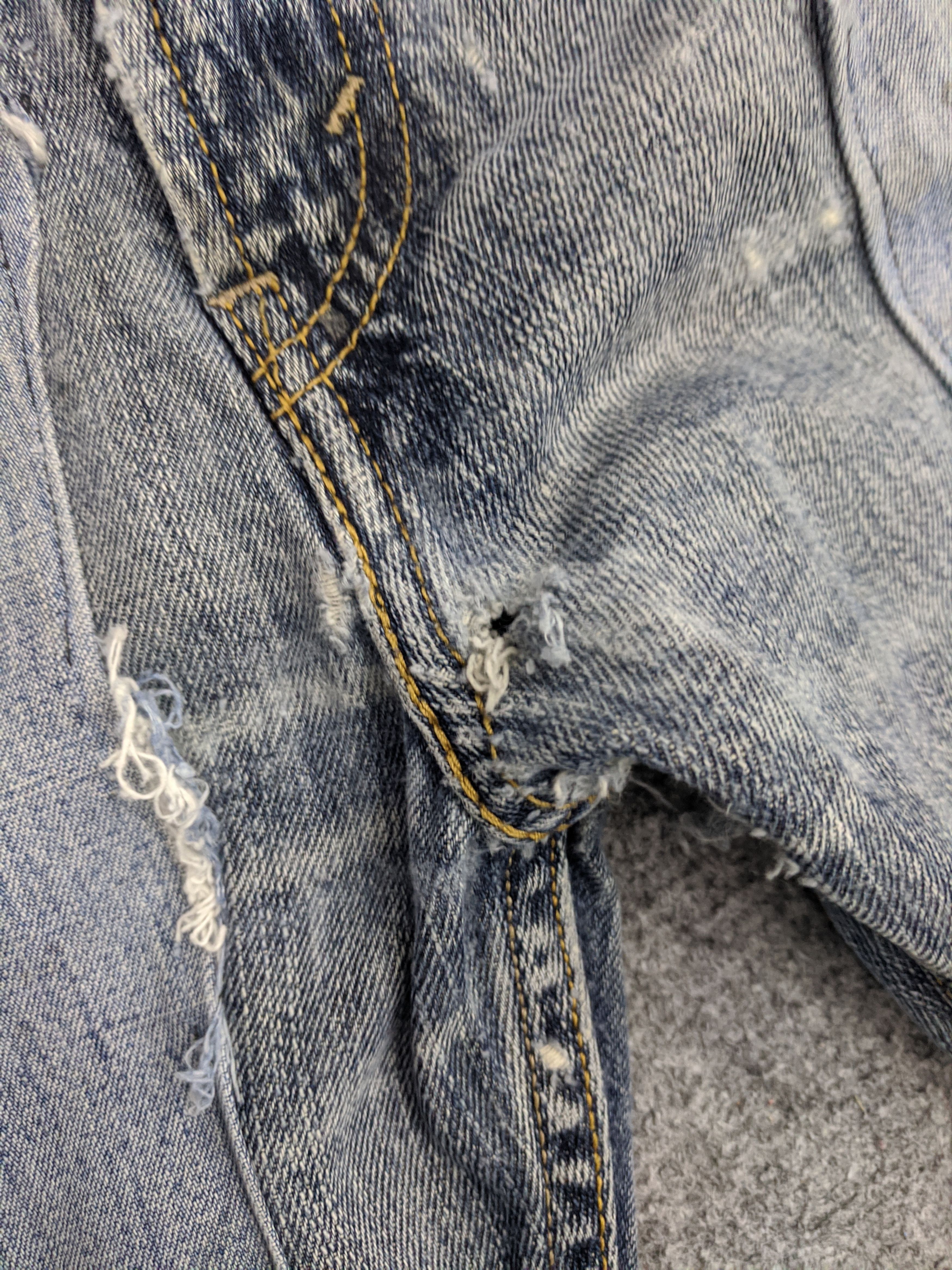Other Vintage Levis 559 Jeans Kurt Cobain Style DP0686 Size US 36 / EU 52 - 10 Thumbnail