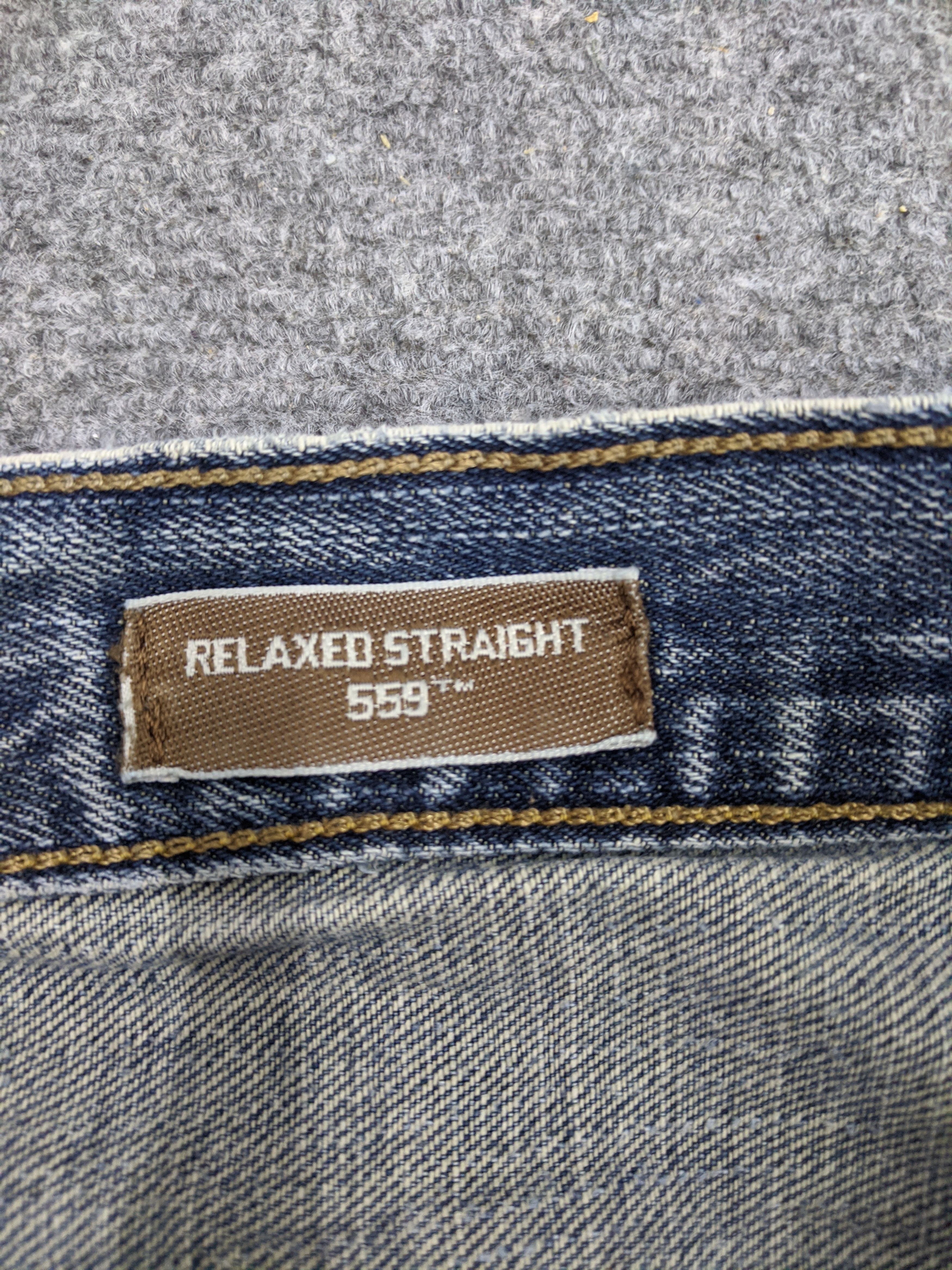 Other Vintage Levis 559 Jeans Kurt Cobain Style DP0686 Size US 36 / EU 52 - 13 Thumbnail