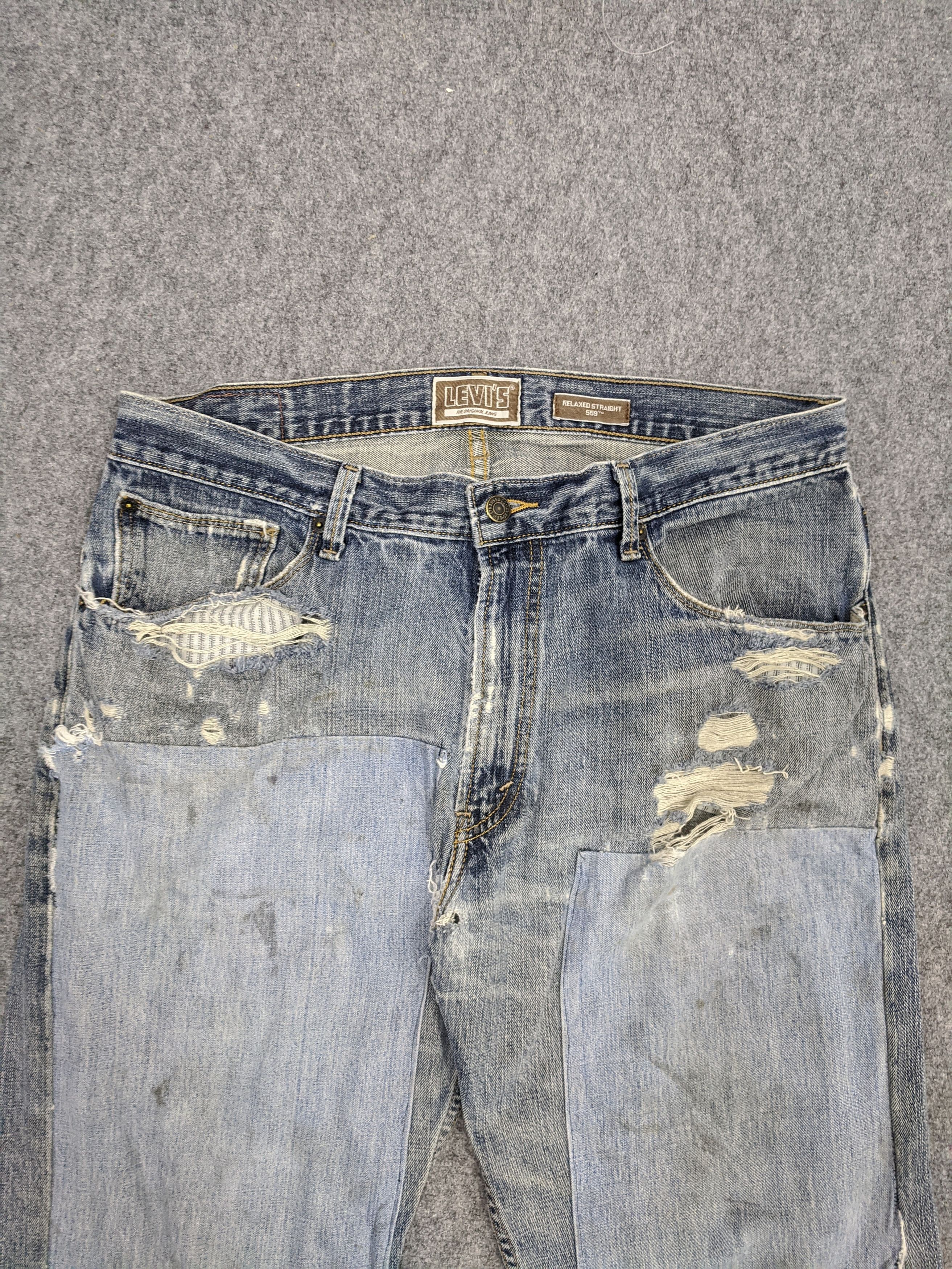 Other Vintage Levis 559 Jeans Kurt Cobain Style DP0686 Size US 36 / EU 52 - 2 Thumbnail