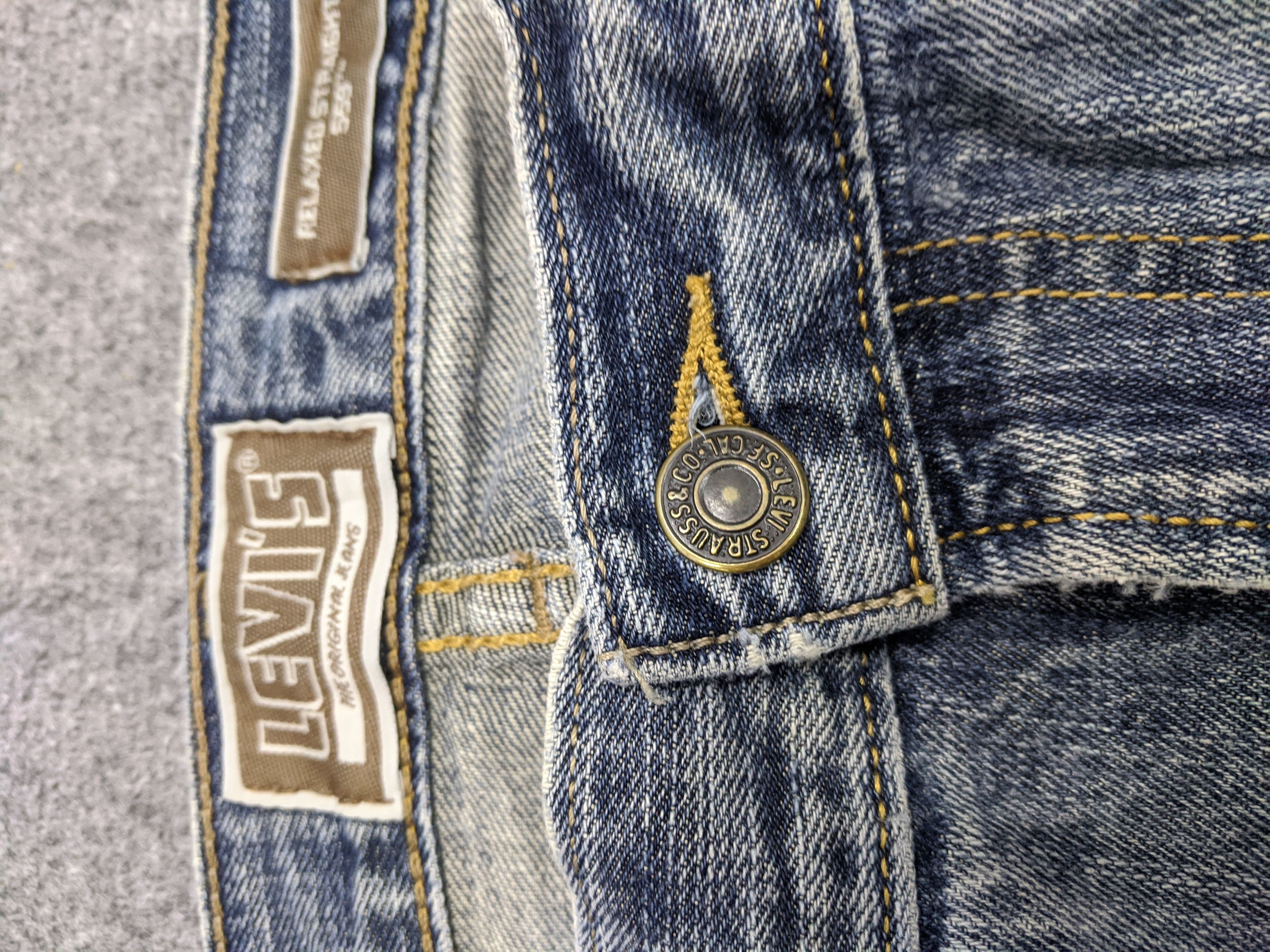 Other Vintage Levis 559 Jeans Kurt Cobain Style DP0686 Size US 36 / EU 52 - 8 Thumbnail