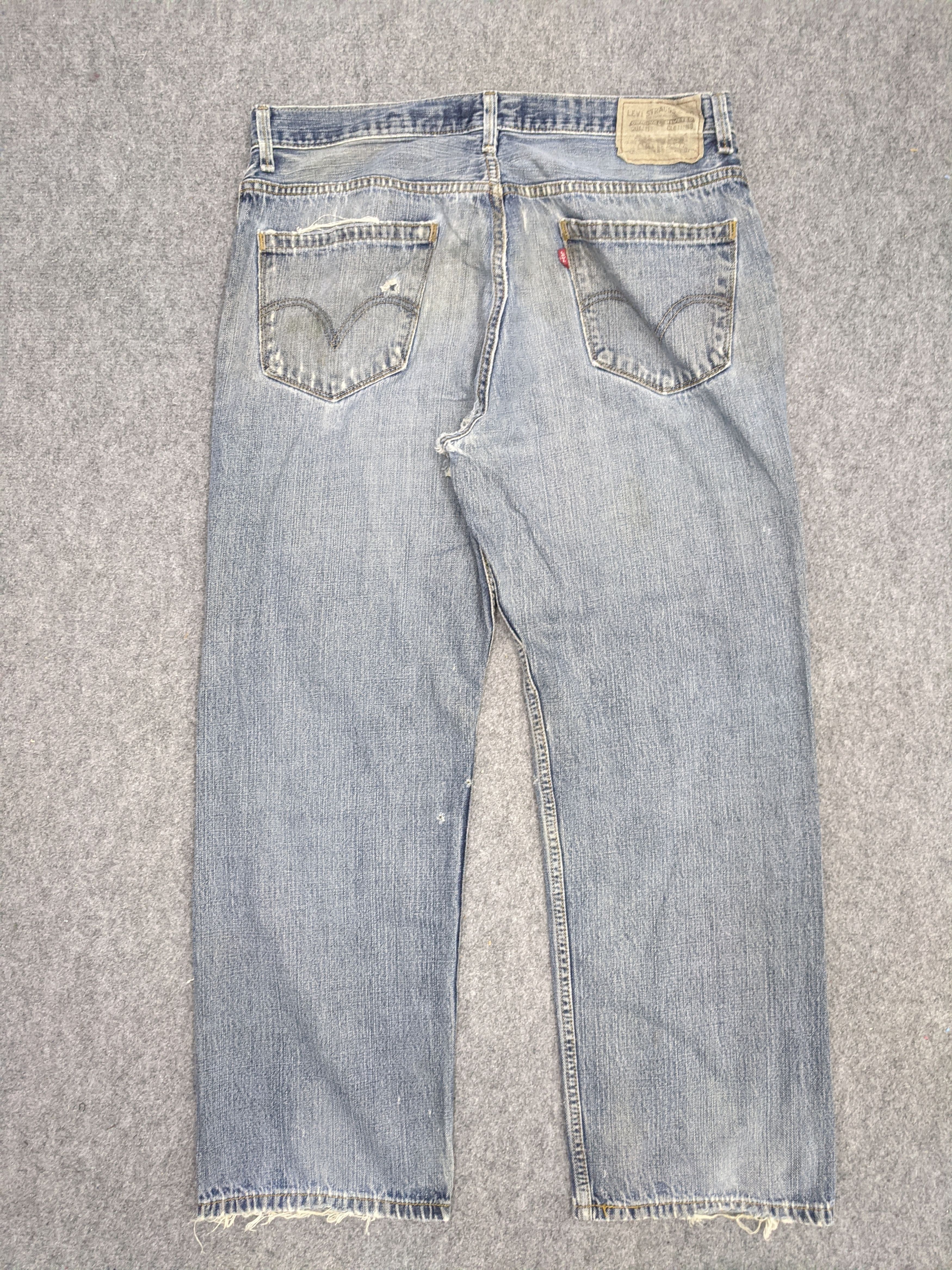 Other Vintage Levis 559 Jeans Kurt Cobain Style DP0686 Size US 36 / EU 52 - 3 Thumbnail