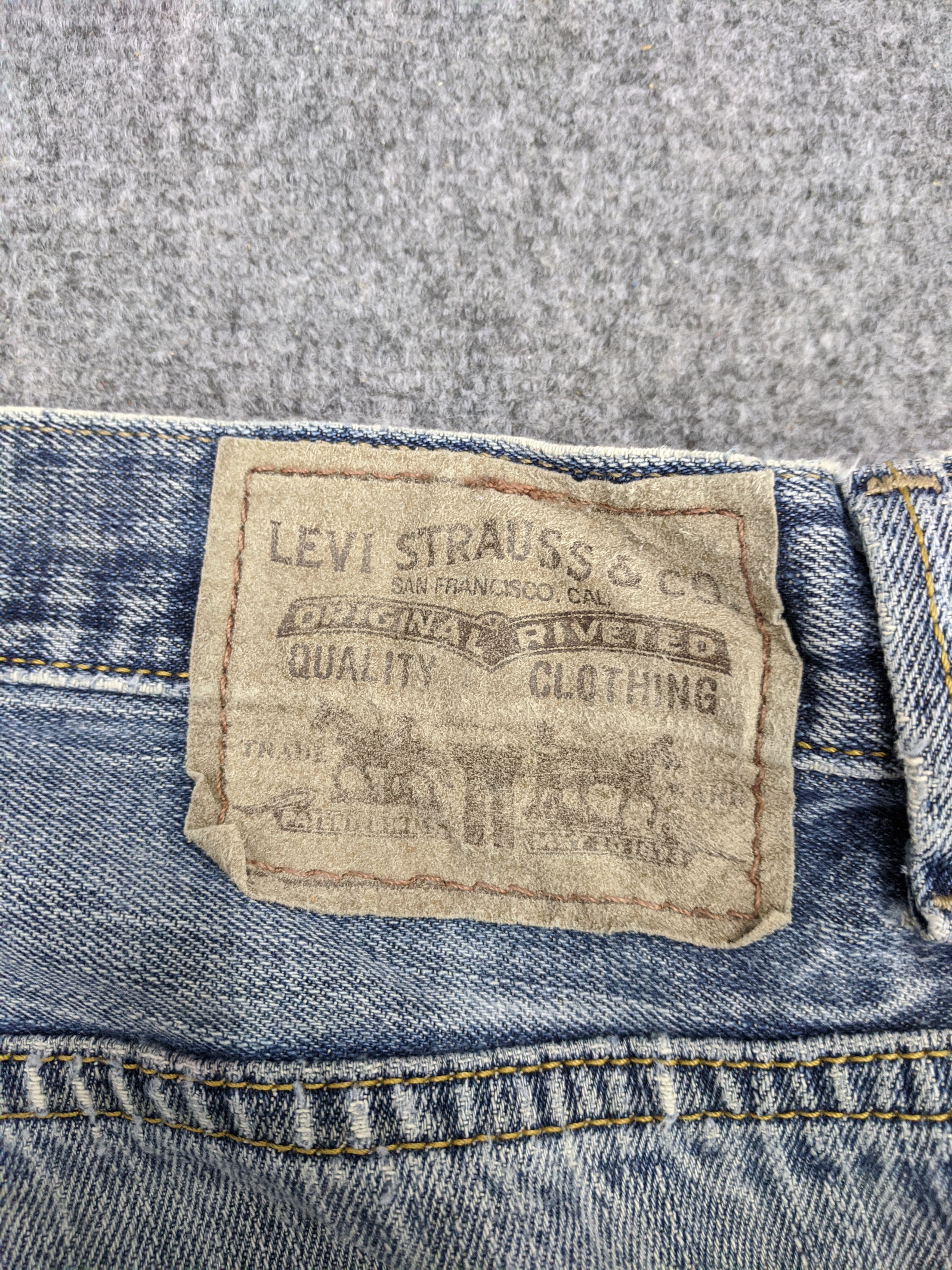 Other Vintage Levis 559 Jeans Kurt Cobain Style DP0686 Size US 36 / EU 52 - 15 Thumbnail