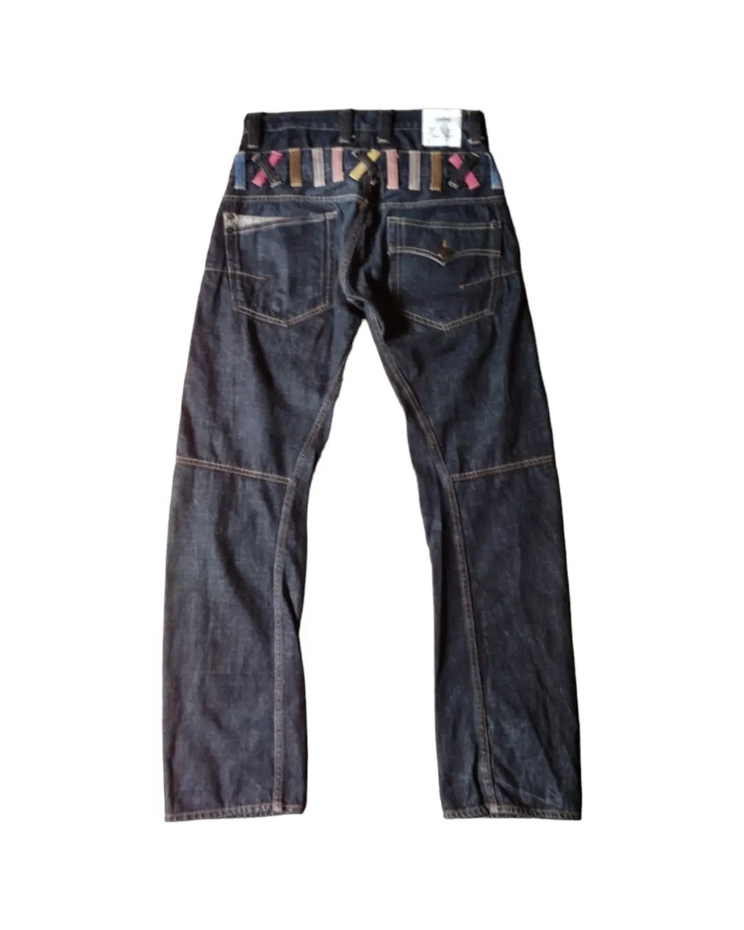 image of Hysteric Glamour x Vintage Dominate Handcrafted Jeans Double Waist in Denim, Men's (Size 30)