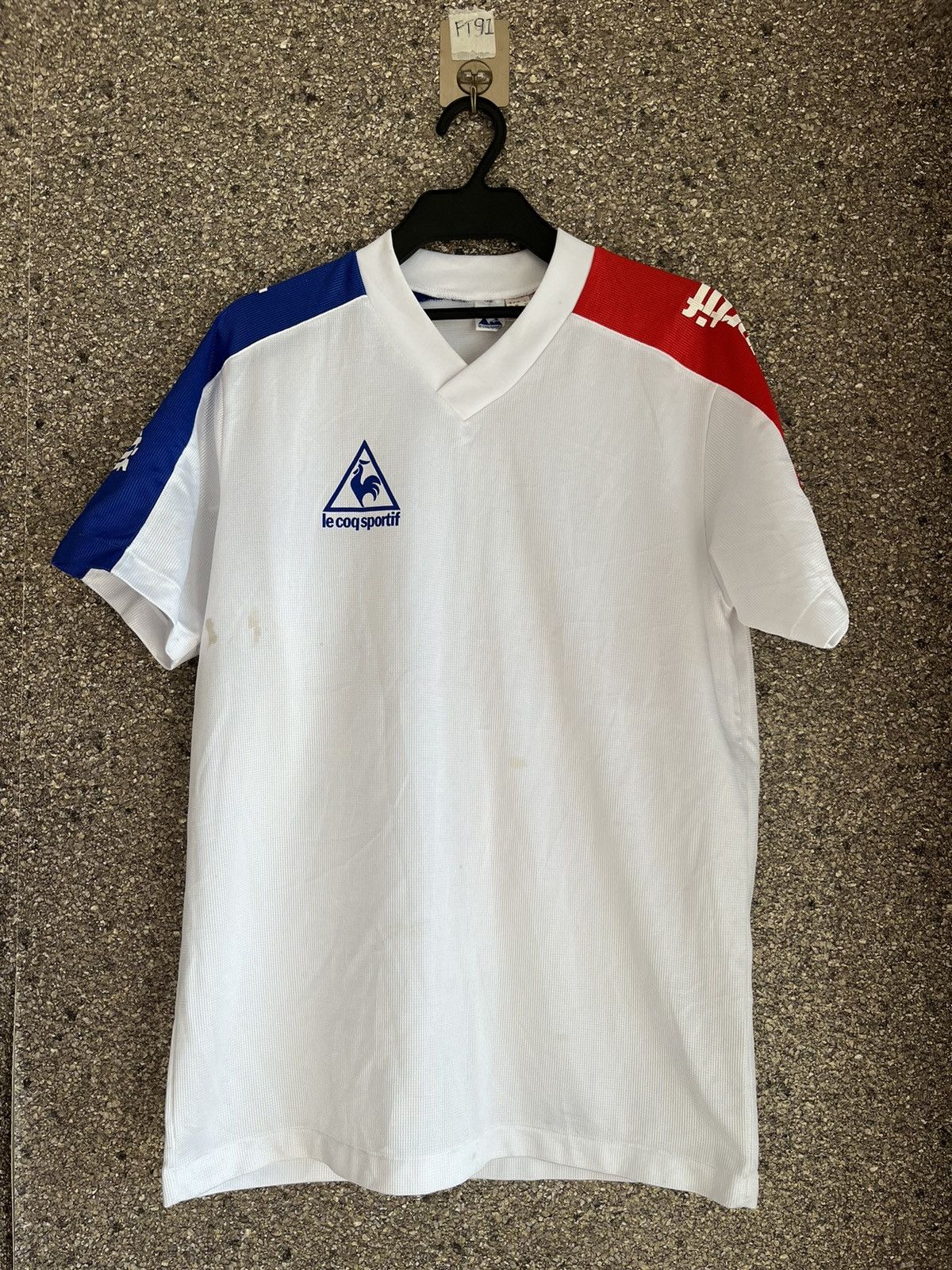 image of Vintage Le Coq Sportif Ft91 in White, Men's (Size Large)