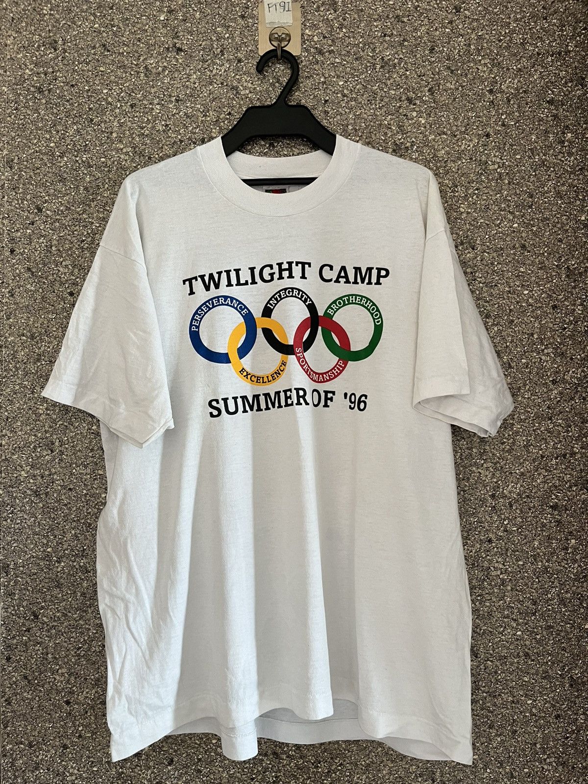 Image of Vintage Twilight Camp Ft91 in White, Men's (Size XL)