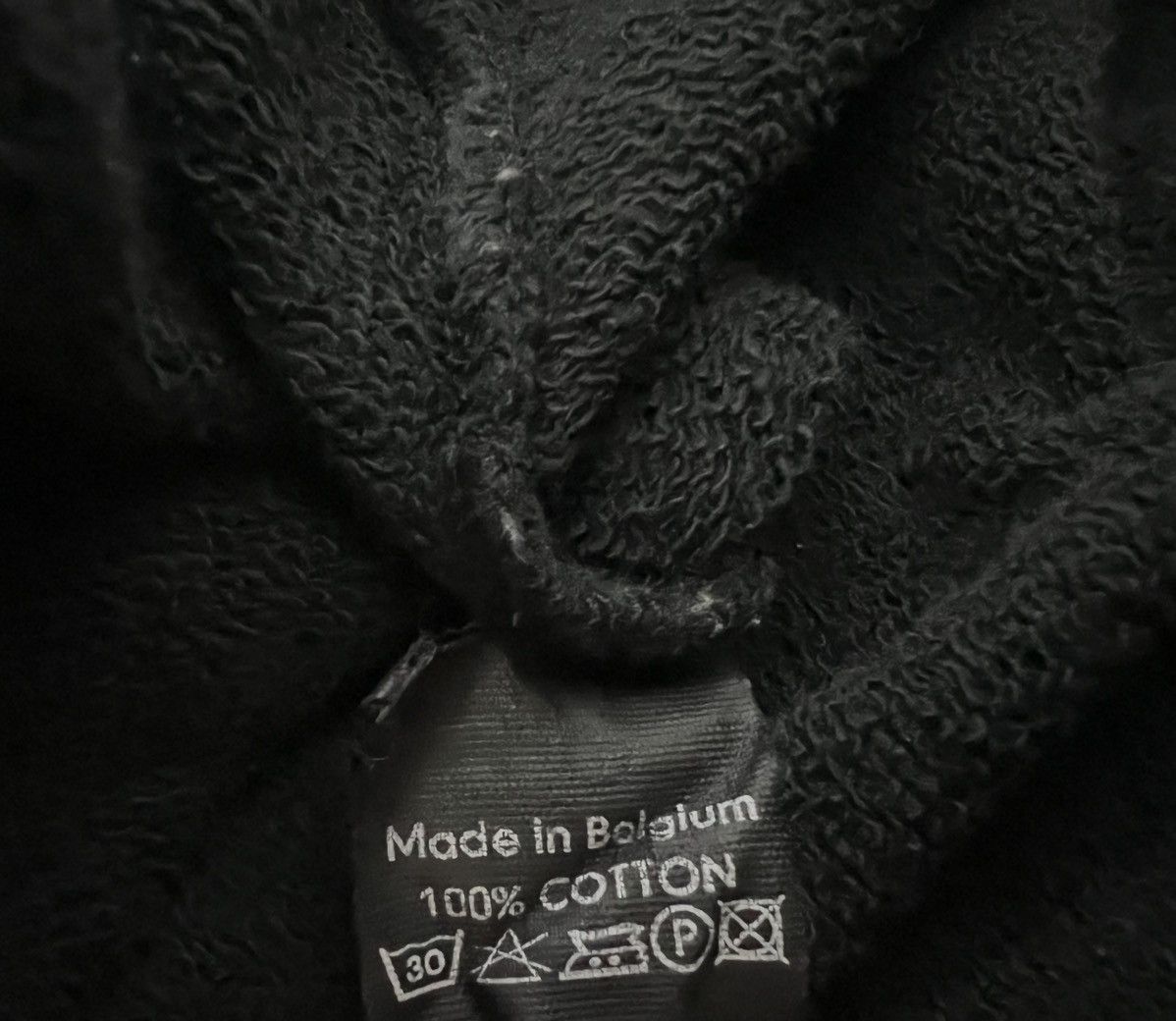 Raf Simons SS2002 Raf Simons Terror Kollaps Black Sleeveless OS Hoodie Size US XL / EU 56 / 4 - 9 Thumbnail