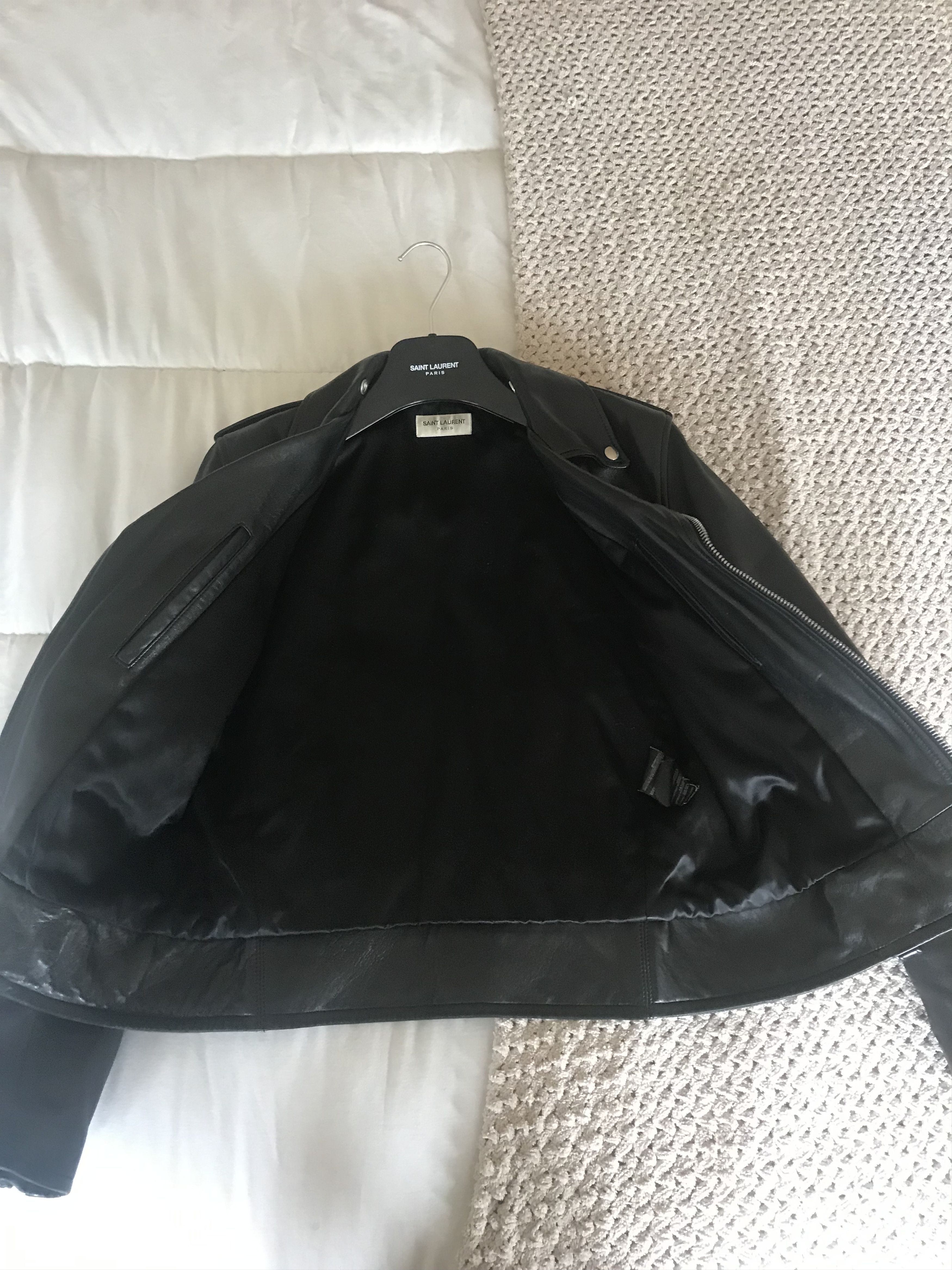 Hedi Slimane × Saint Laurent Paris 2013 Saint Laurent x Hedi slimane L01 leather jacket Size US S / EU 44-46 / 1 - 7 Thumbnail