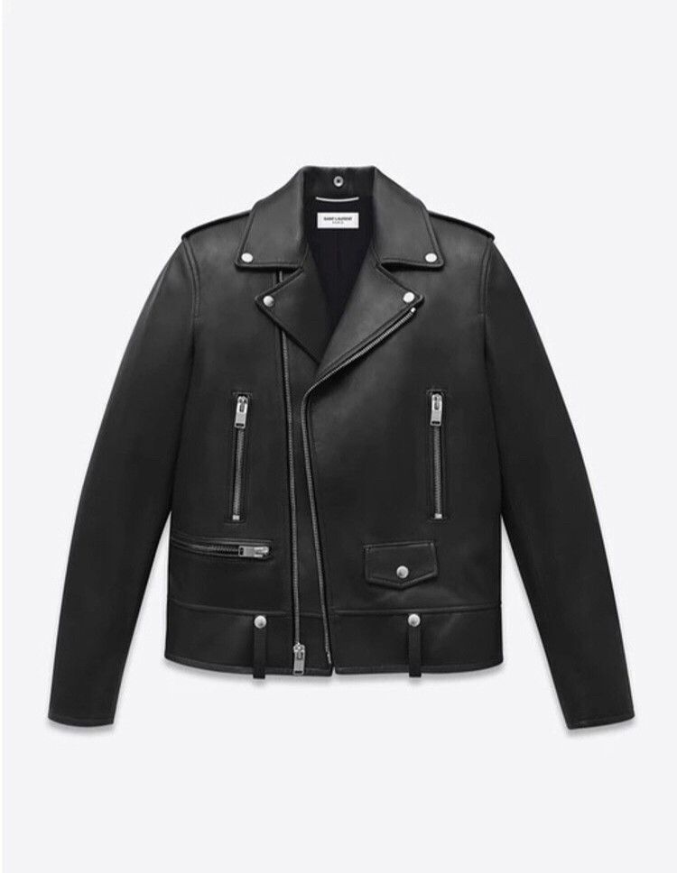 Hedi Slimane × Saint Laurent Paris 2013 Saint Laurent x Hedi slimane L01 leather jacket Size US S / EU 44-46 / 1 - 10 Thumbnail