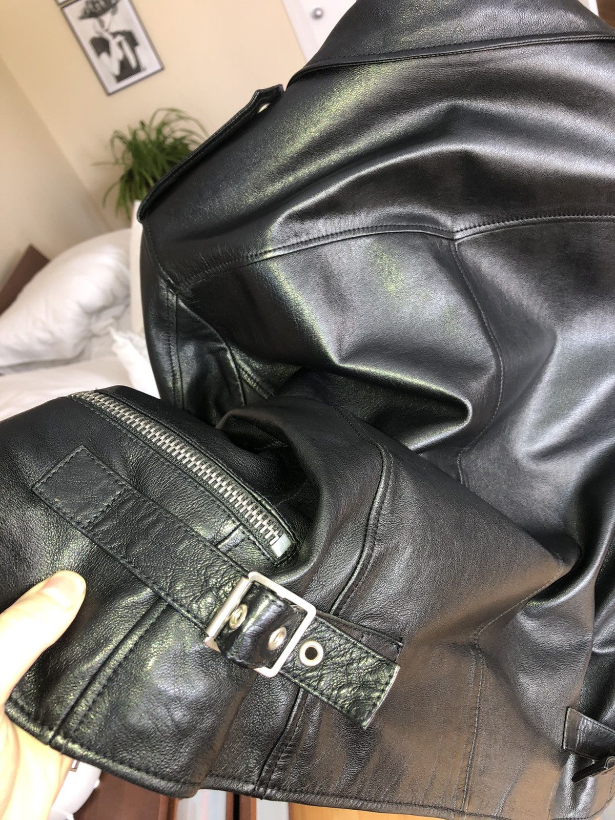 Hedi Slimane × Saint Laurent Paris Saint Laurent Leather Jacket 2013 collection Size US M / EU 48-50 / 2 - 10 Thumbnail