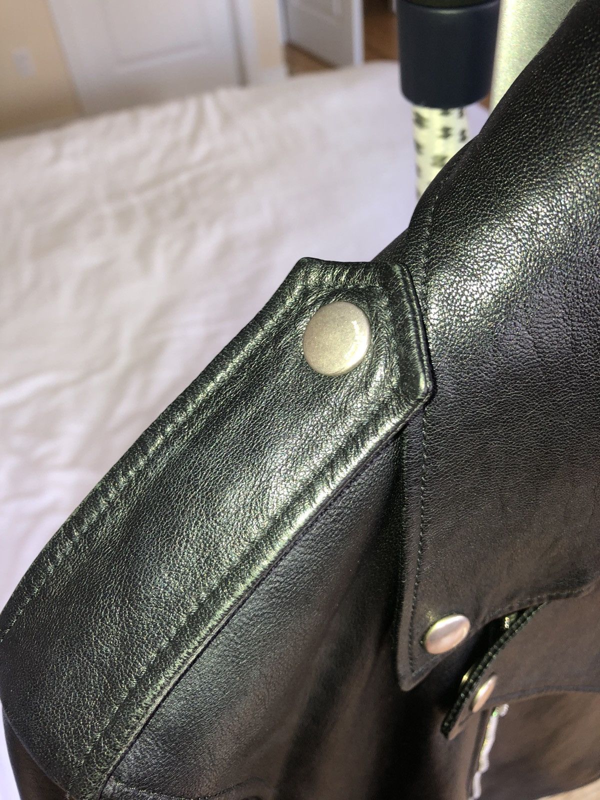 Hedi Slimane × Saint Laurent Paris Saint Laurent Leather Jacket 2013 collection Size US M / EU 48-50 / 2 - 14 Thumbnail