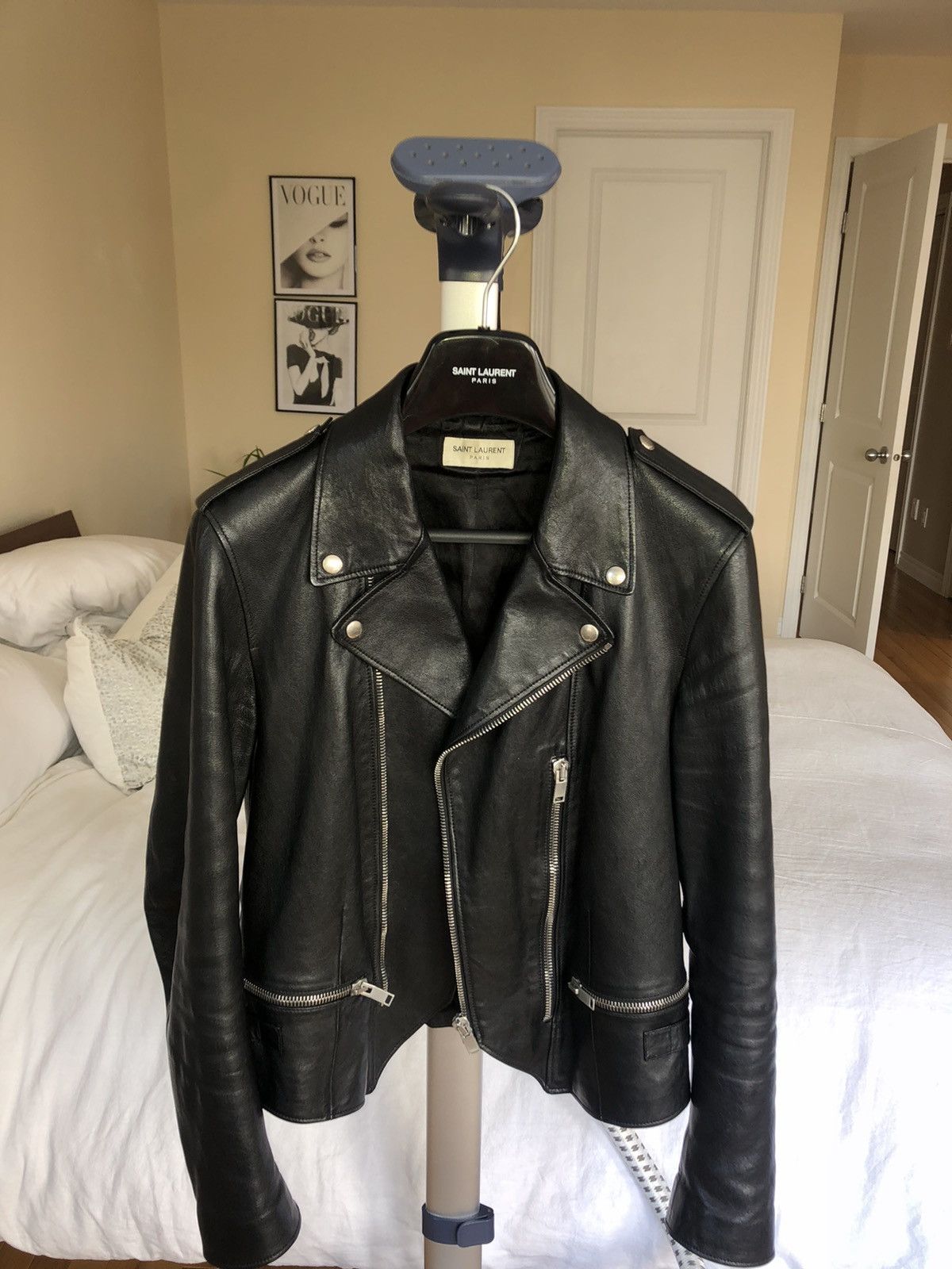 Hedi Slimane × Saint Laurent Paris Saint Laurent Leather Jacket 2013 collection Size US M / EU 48-50 / 2 - 4 Thumbnail